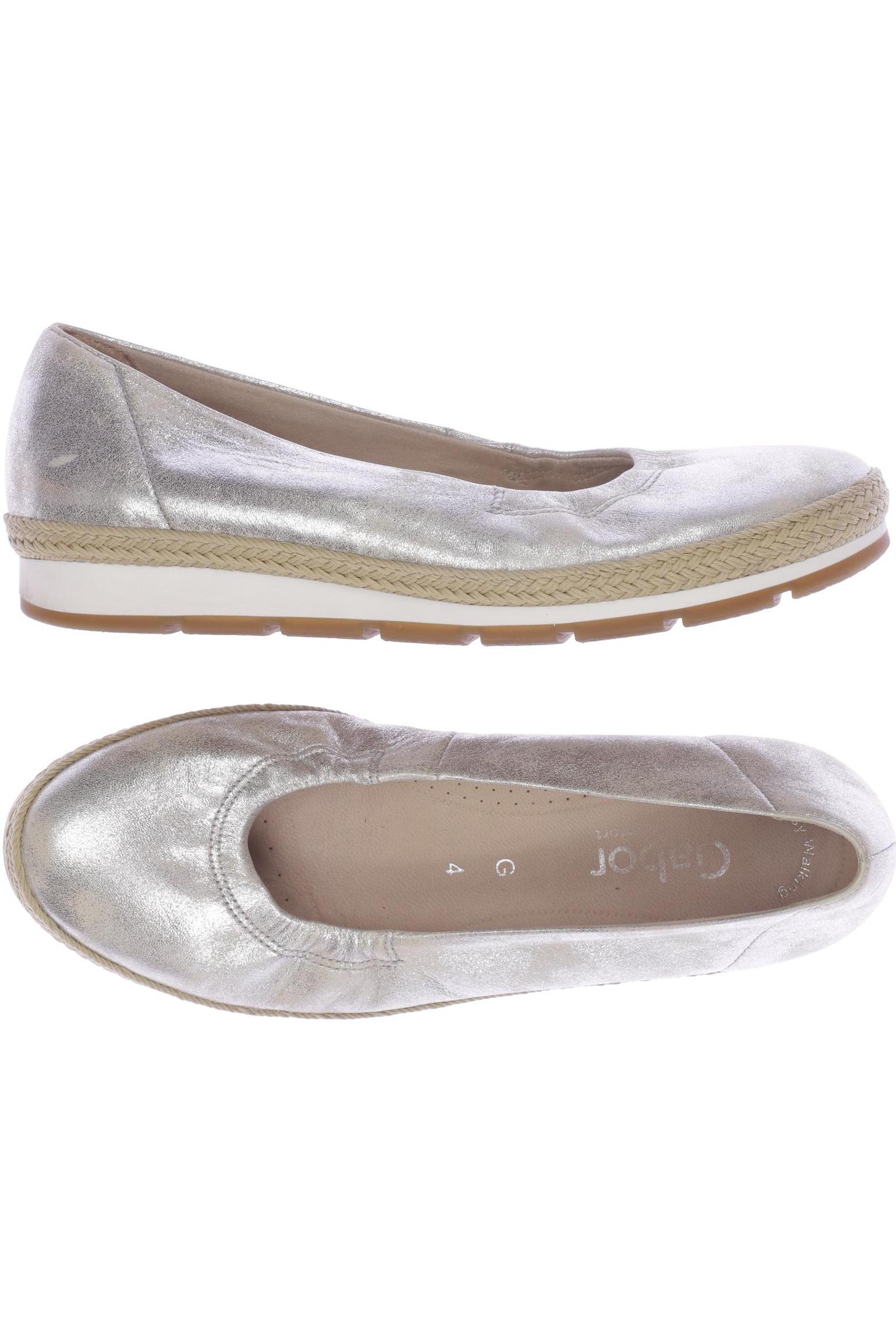 

Gabor Damen Ballerinas, silber