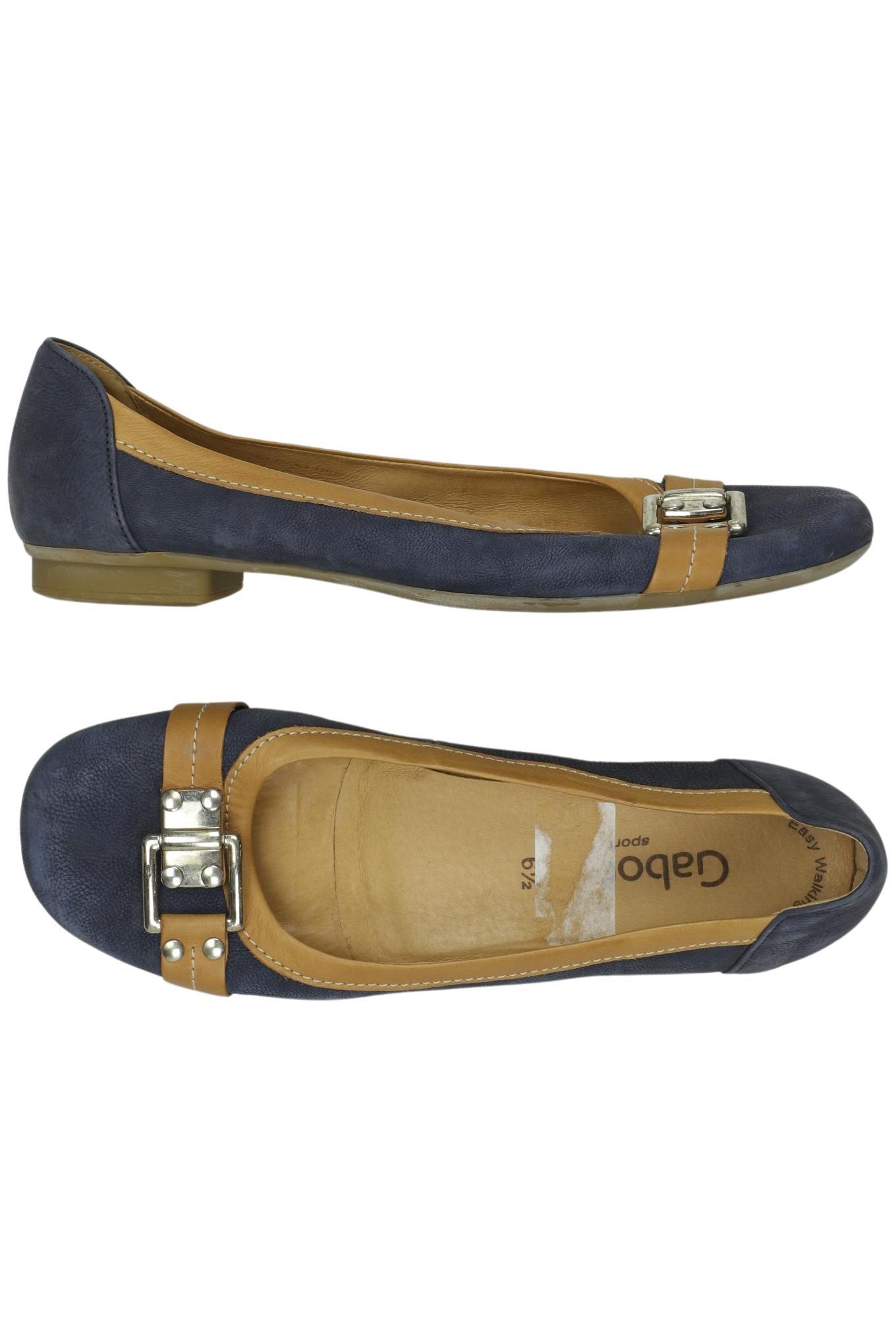 

Gabor Damen Ballerinas, blau, Gr. 6.5