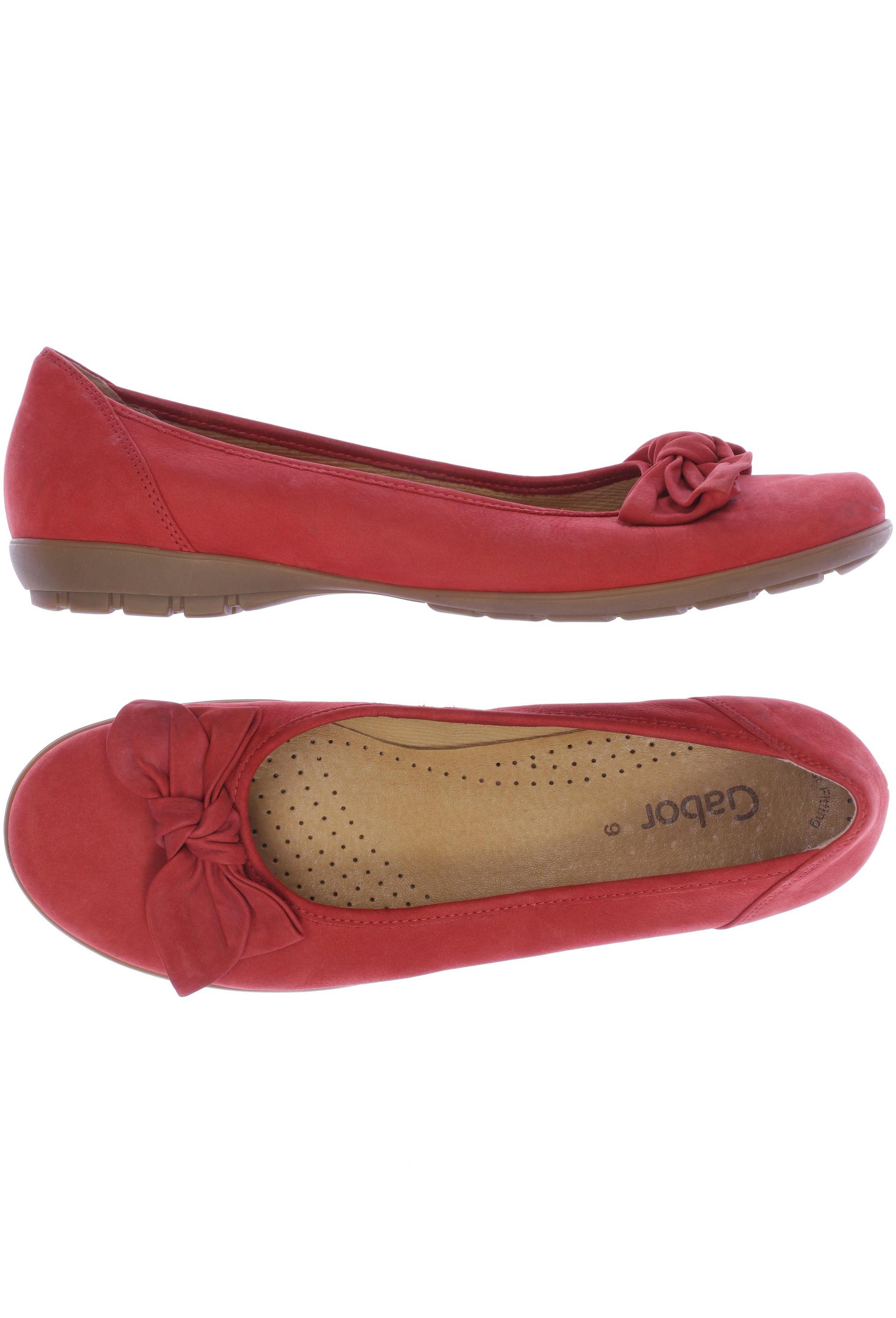 

Gabor Damen Ballerinas, rot, Gr. 9