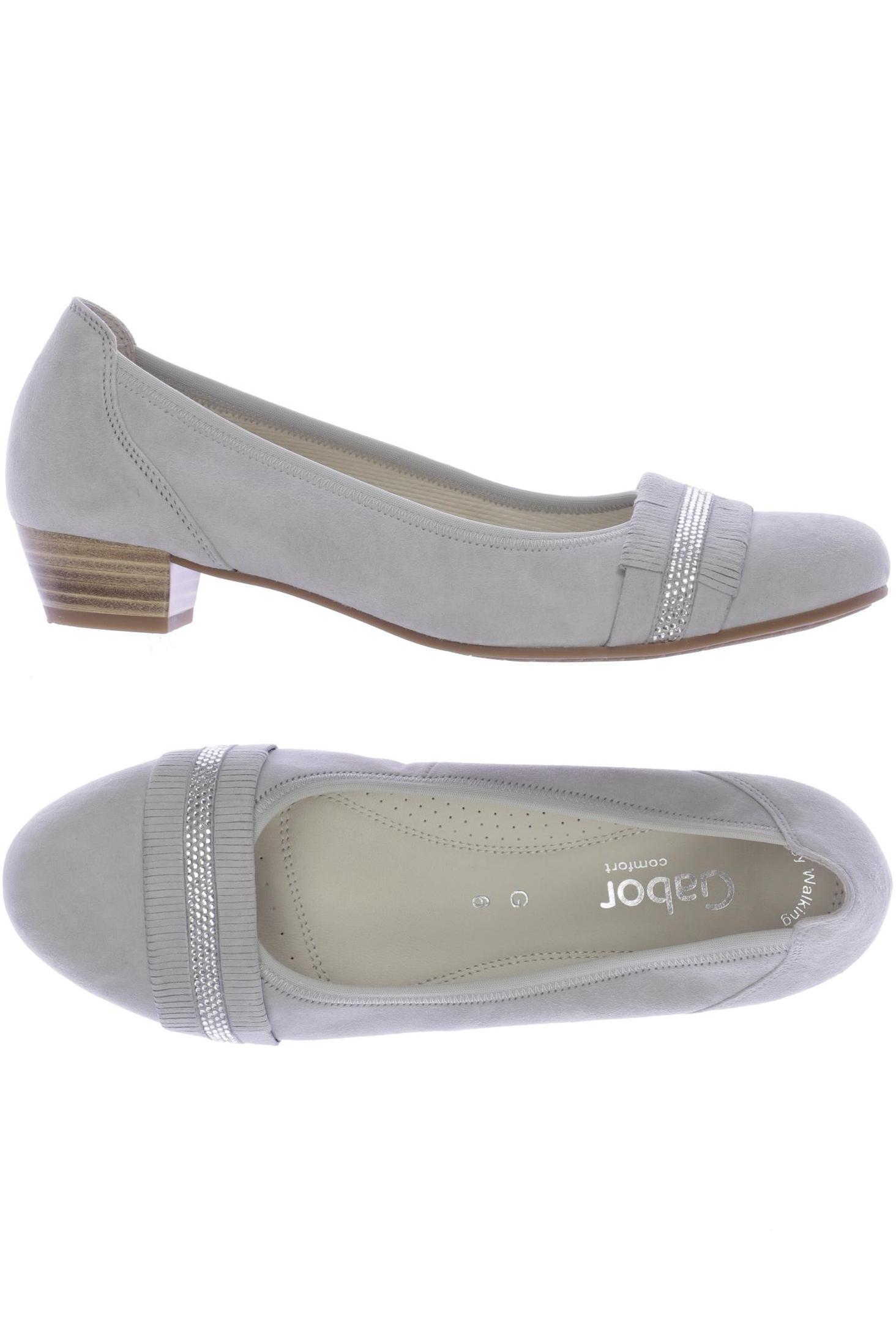 

Gabor Damen Ballerinas, grau, Gr. 6