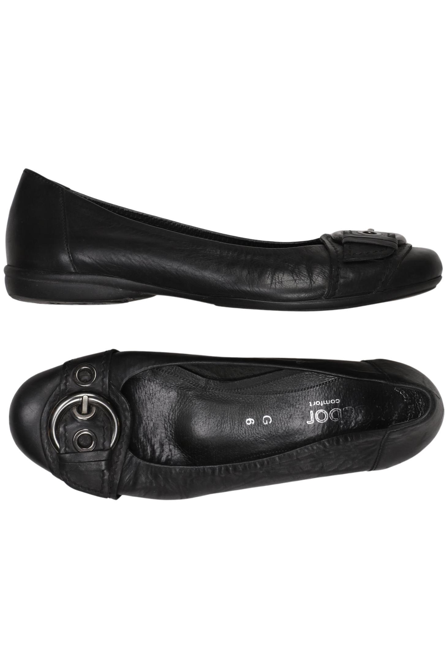 

Gabor Damen Ballerinas, schwarz, Gr. 6