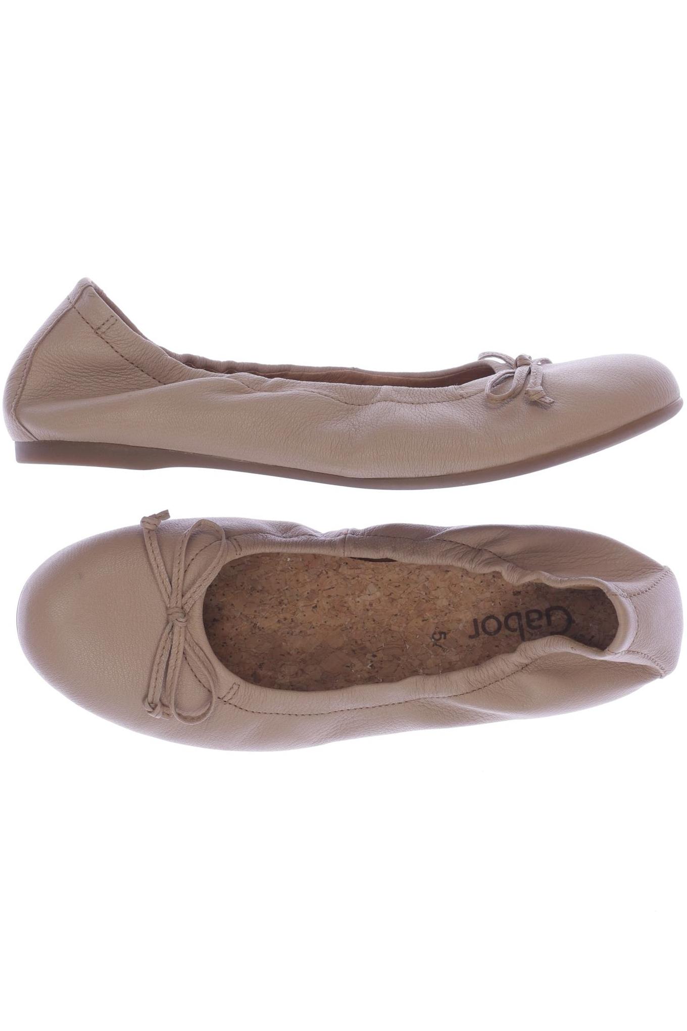 

Gabor Damen Ballerinas, beige, Gr. 5