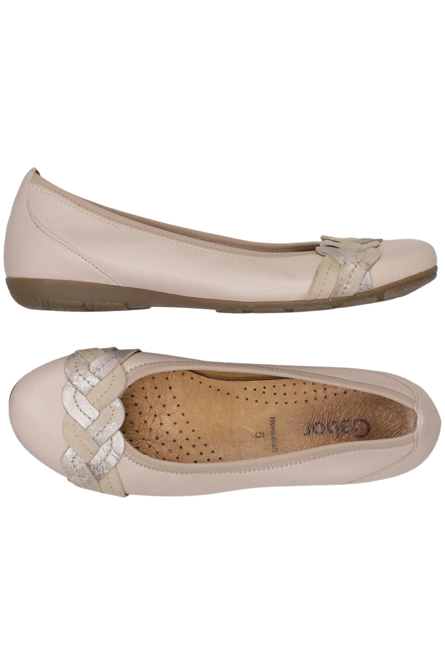 

Gabor Damen Ballerinas, beige, Gr. 5