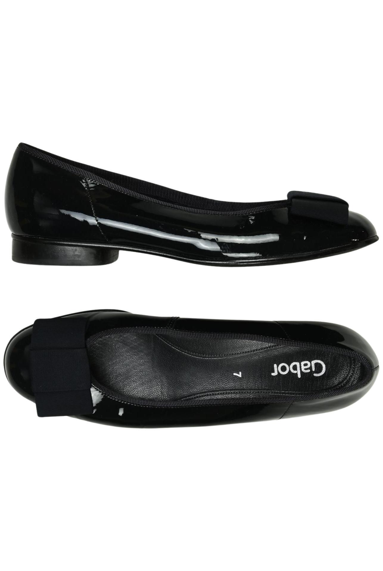 

Gabor Damen Ballerinas, schwarz, Gr. 7