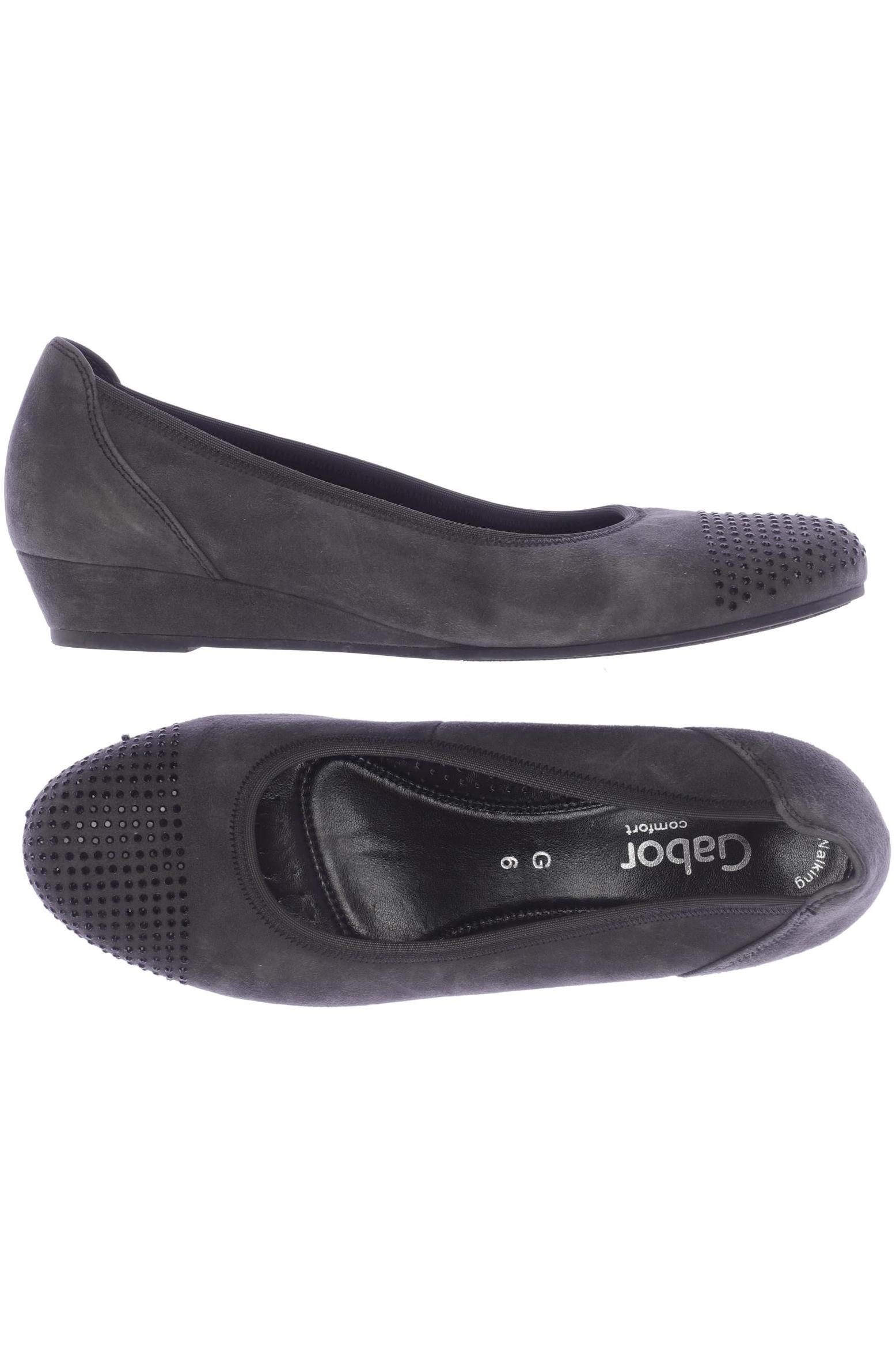 

Gabor Damen Ballerinas, grau, Gr. 6