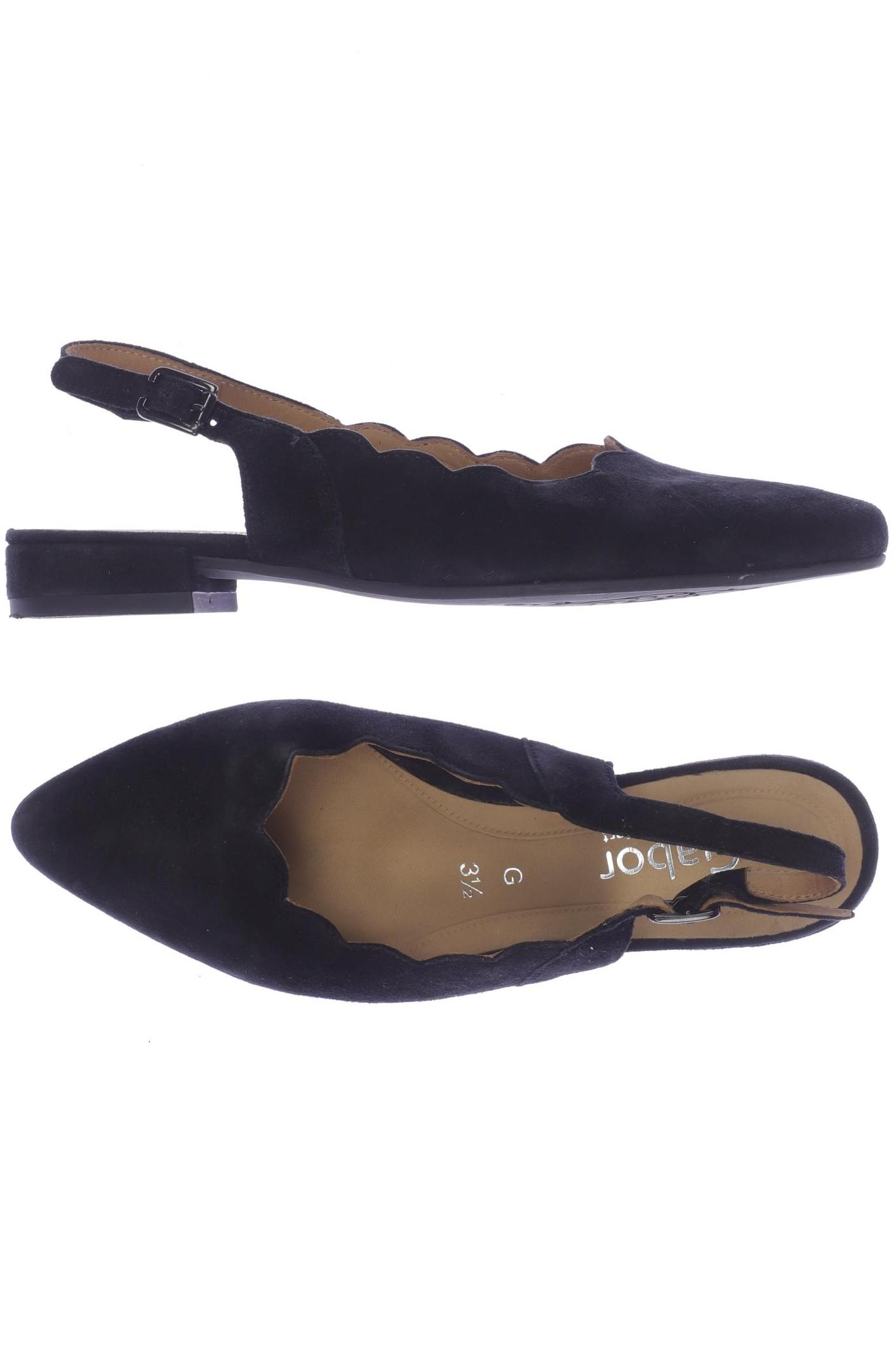 

Gabor Damen Ballerinas, schwarz, Gr. 3.5