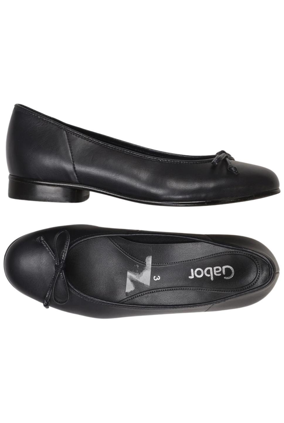 

Gabor Damen Ballerinas, schwarz, Gr. 3