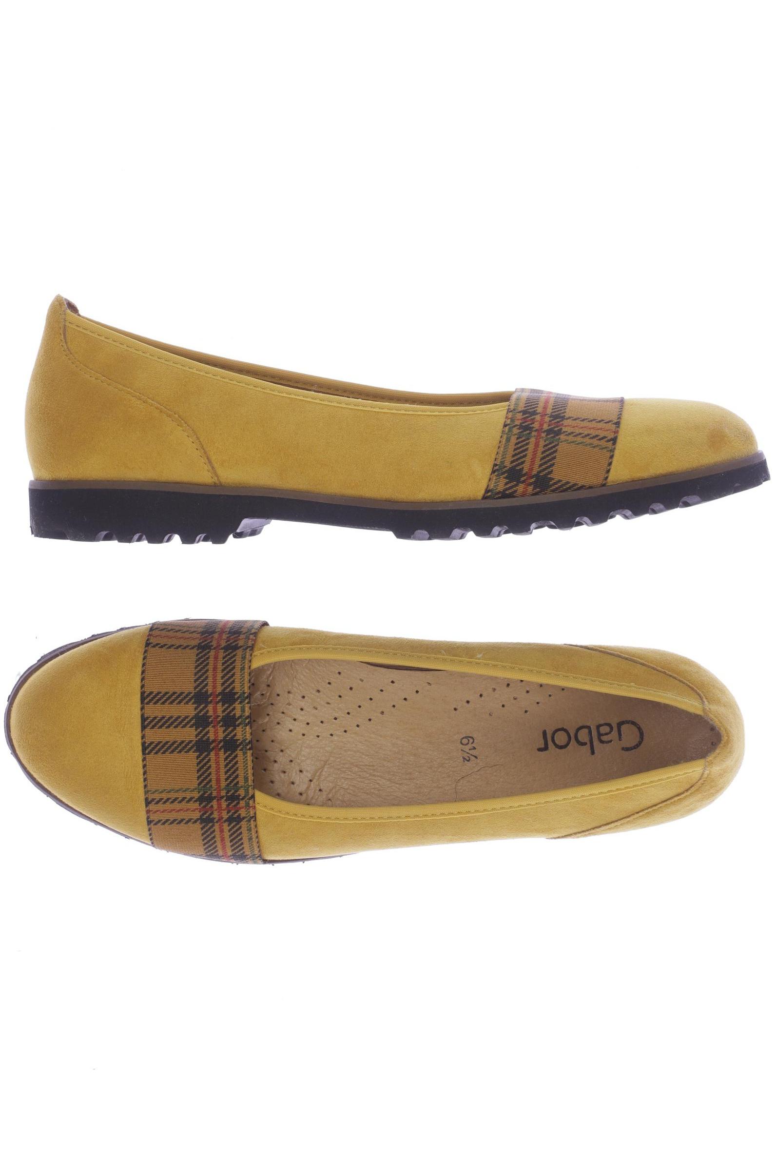 

Gabor Damen Ballerinas, gelb, Gr. 6.5