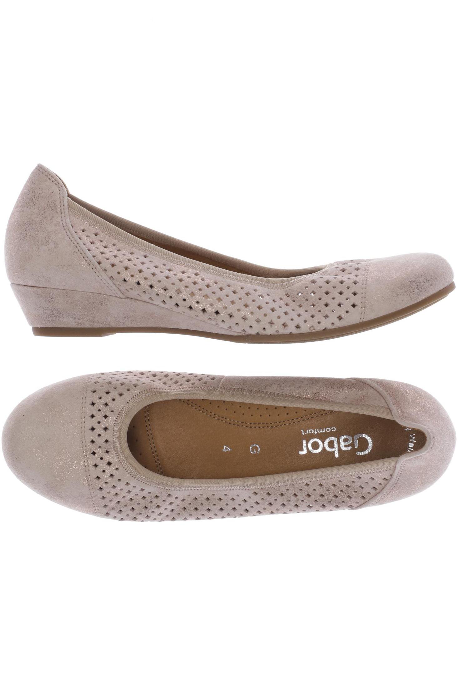 

Gabor Damen Ballerinas, beige, Gr. 4