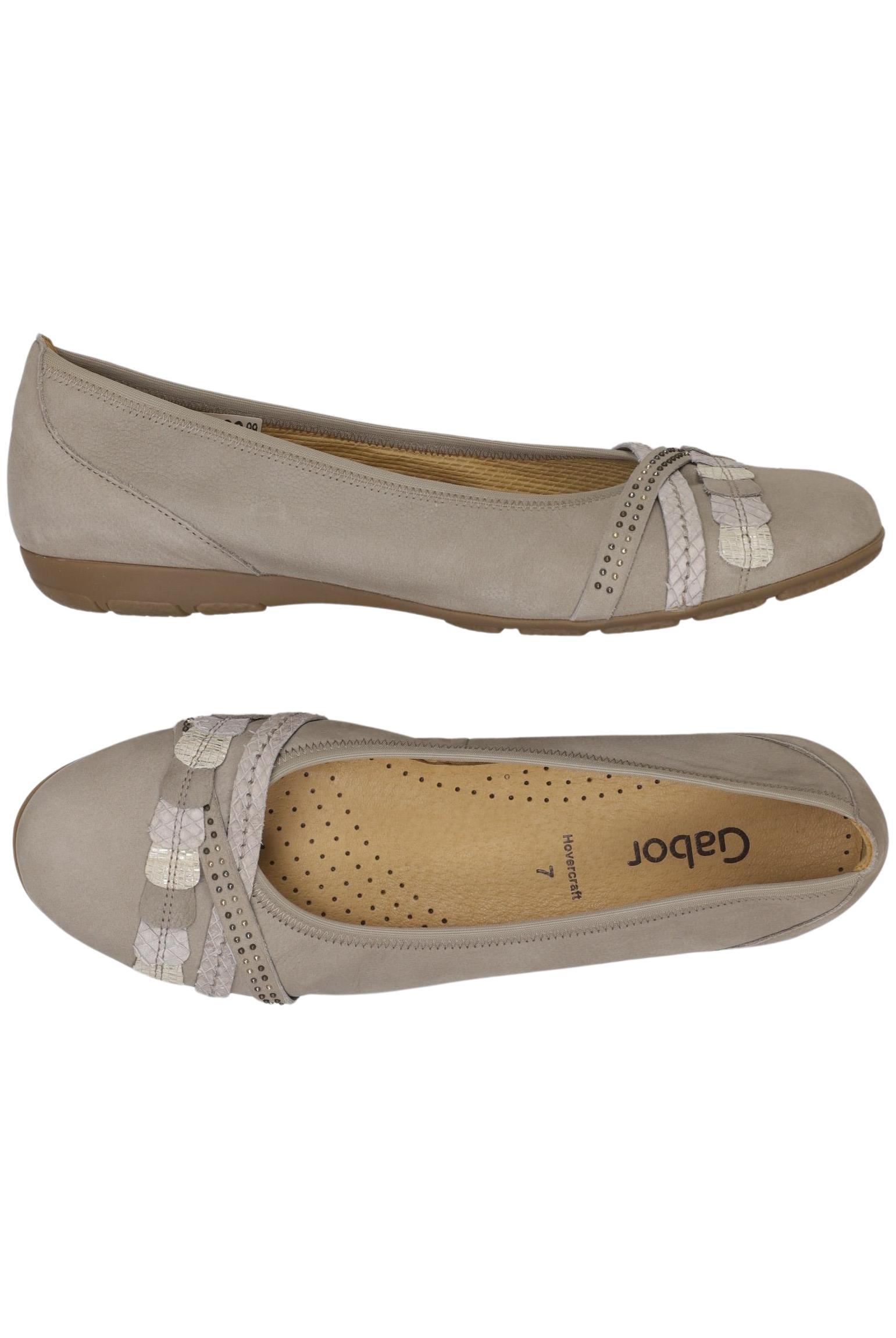 

Gabor Damen Ballerinas, grau, Gr. 7