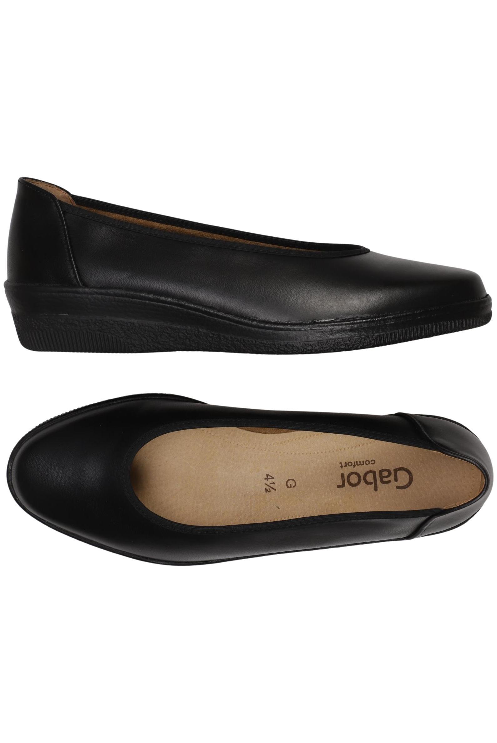 

Gabor Damen Ballerinas, schwarz, Gr. 4.5