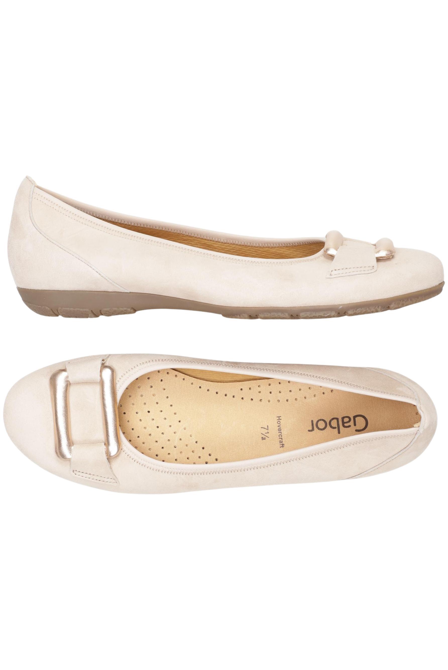 

Gabor Damen Ballerinas, beige, Gr. 7.5