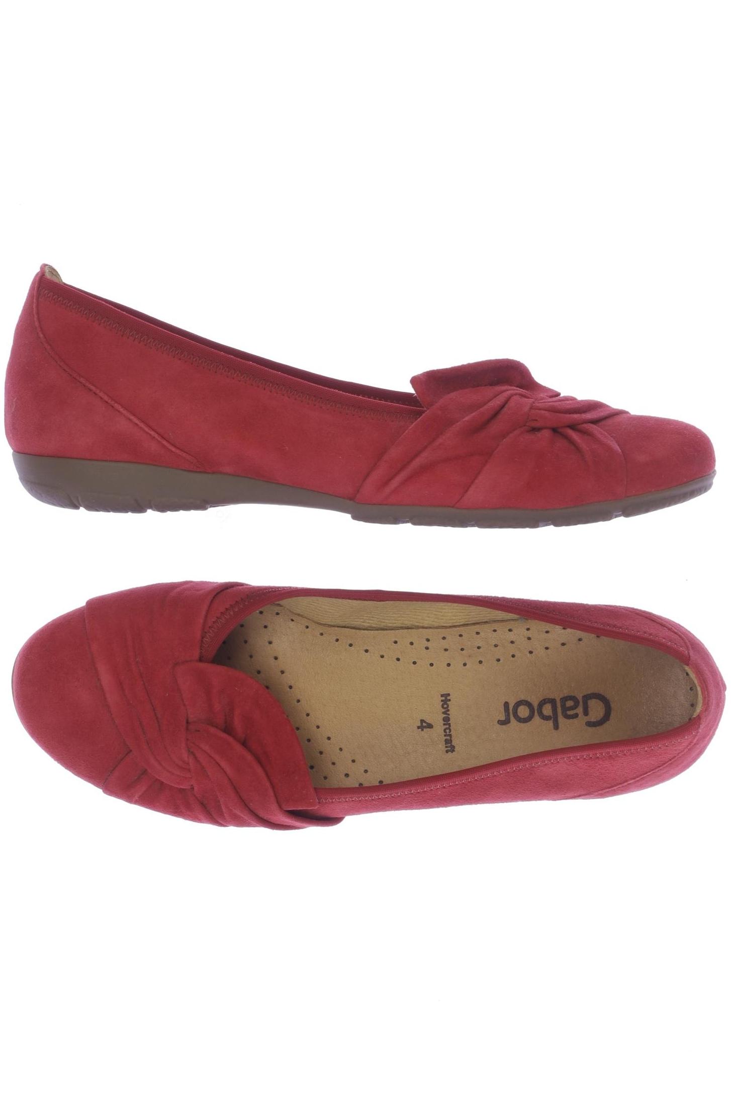 

Gabor Damen Ballerinas, rot, Gr. 4