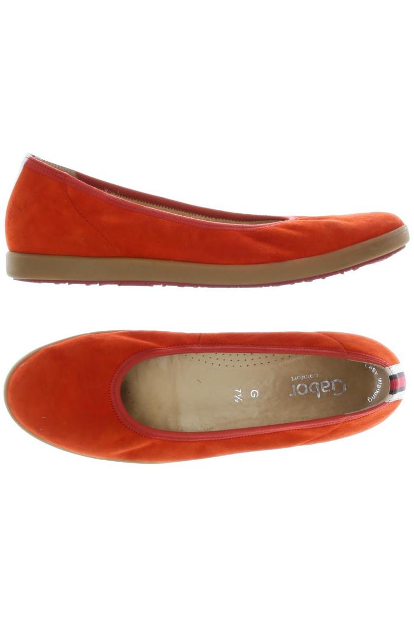 

Gabor Damen Ballerinas, orange, Gr. 7.5