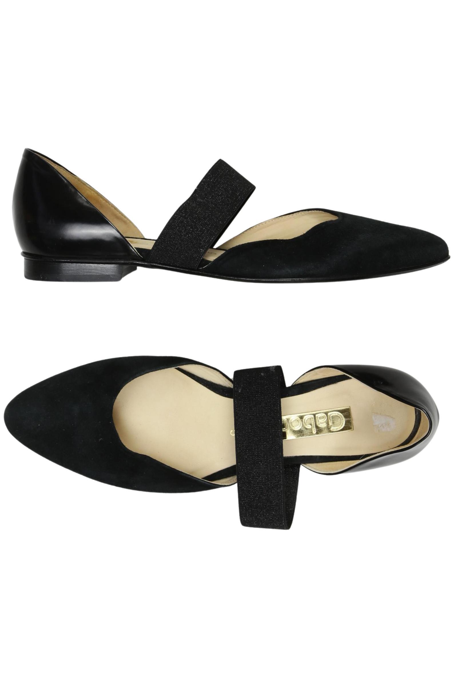 

Gabor Damen Ballerinas, schwarz, Gr. 5