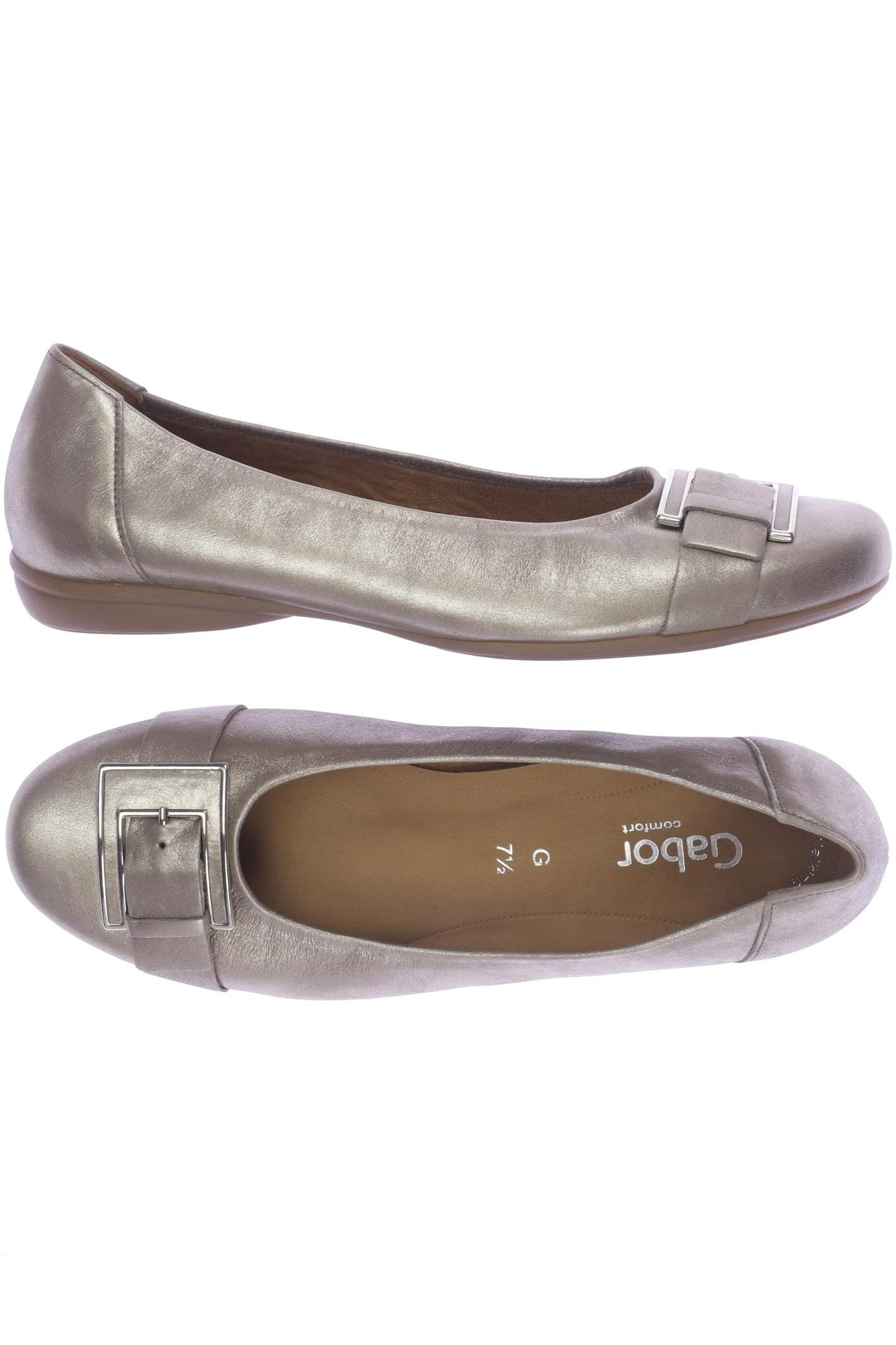 

Gabor Damen Ballerinas, beige, Gr. 7.5