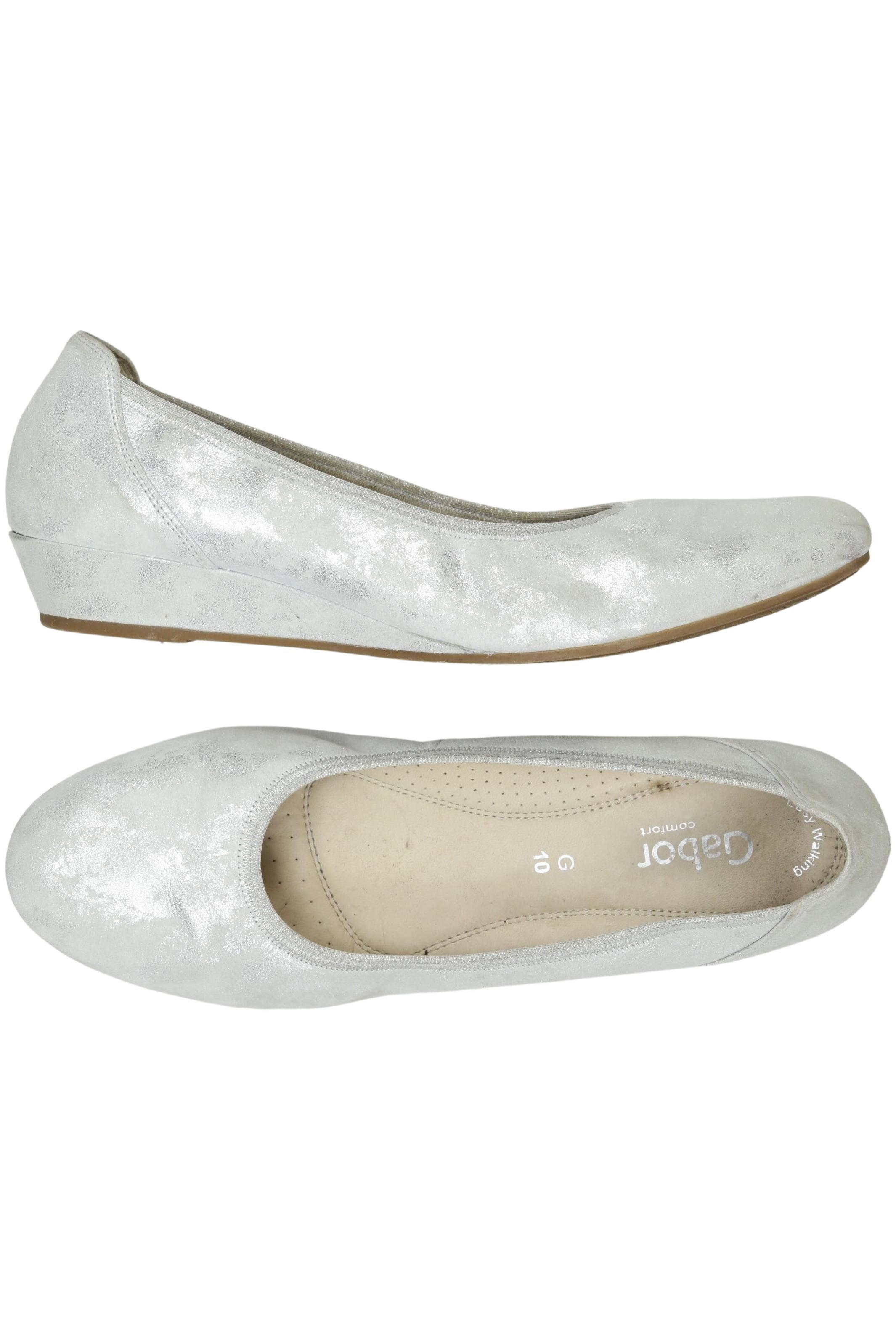 

Gabor Damen Ballerinas, silber, Gr. 44