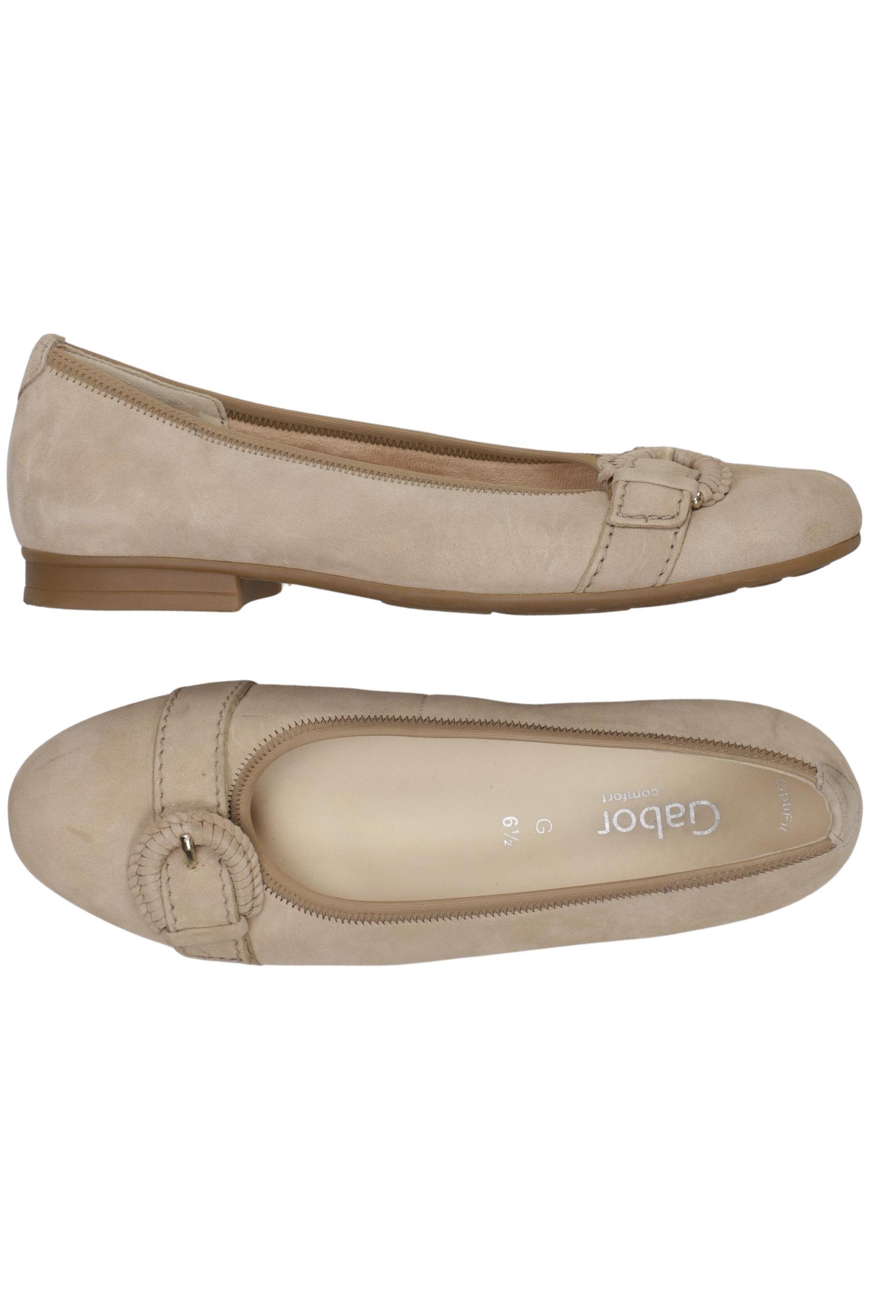 

Gabor Damen Ballerinas, beige, Gr. 6.5