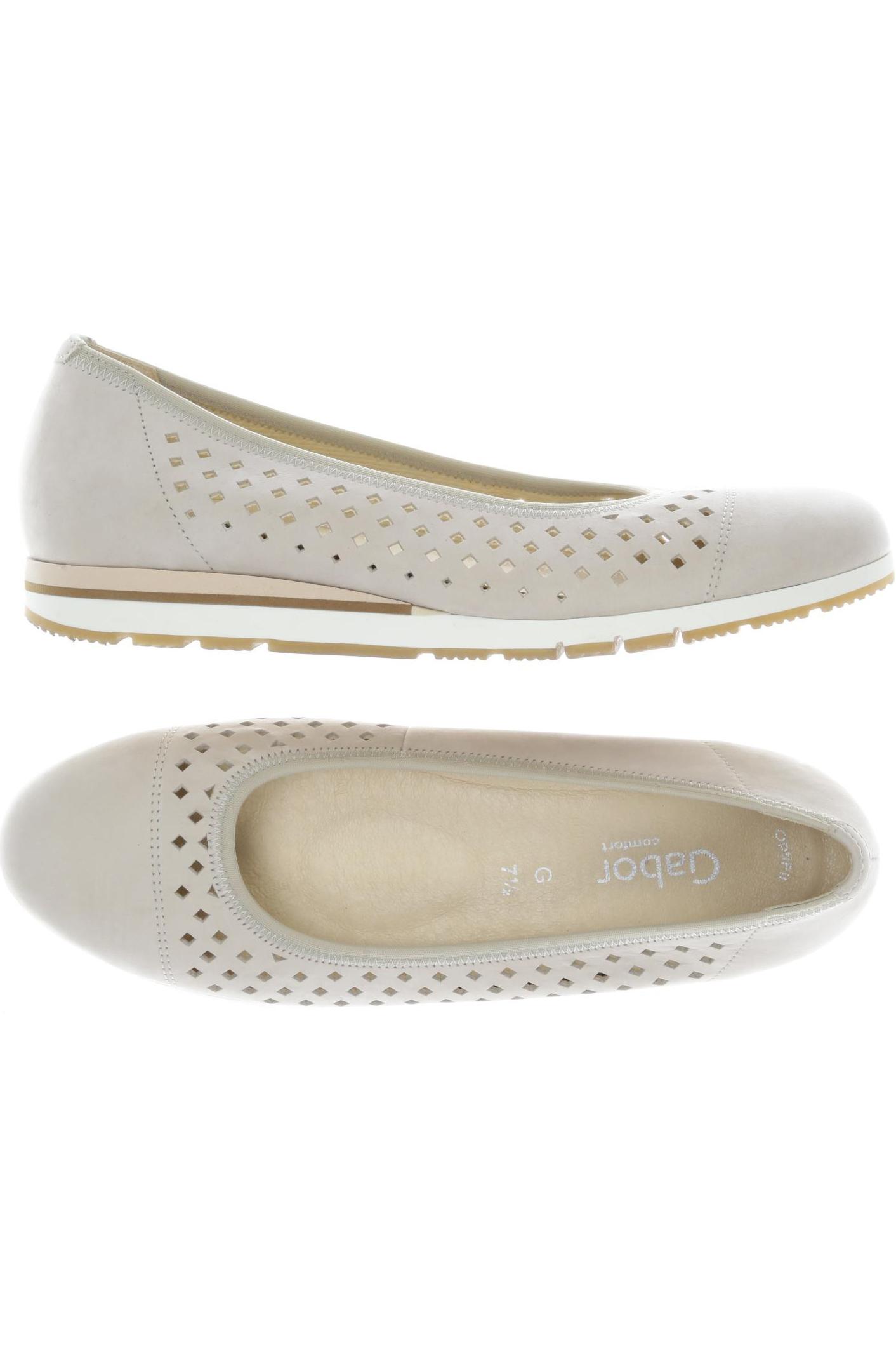 

Gabor Damen Ballerinas, beige, Gr. 7.5
