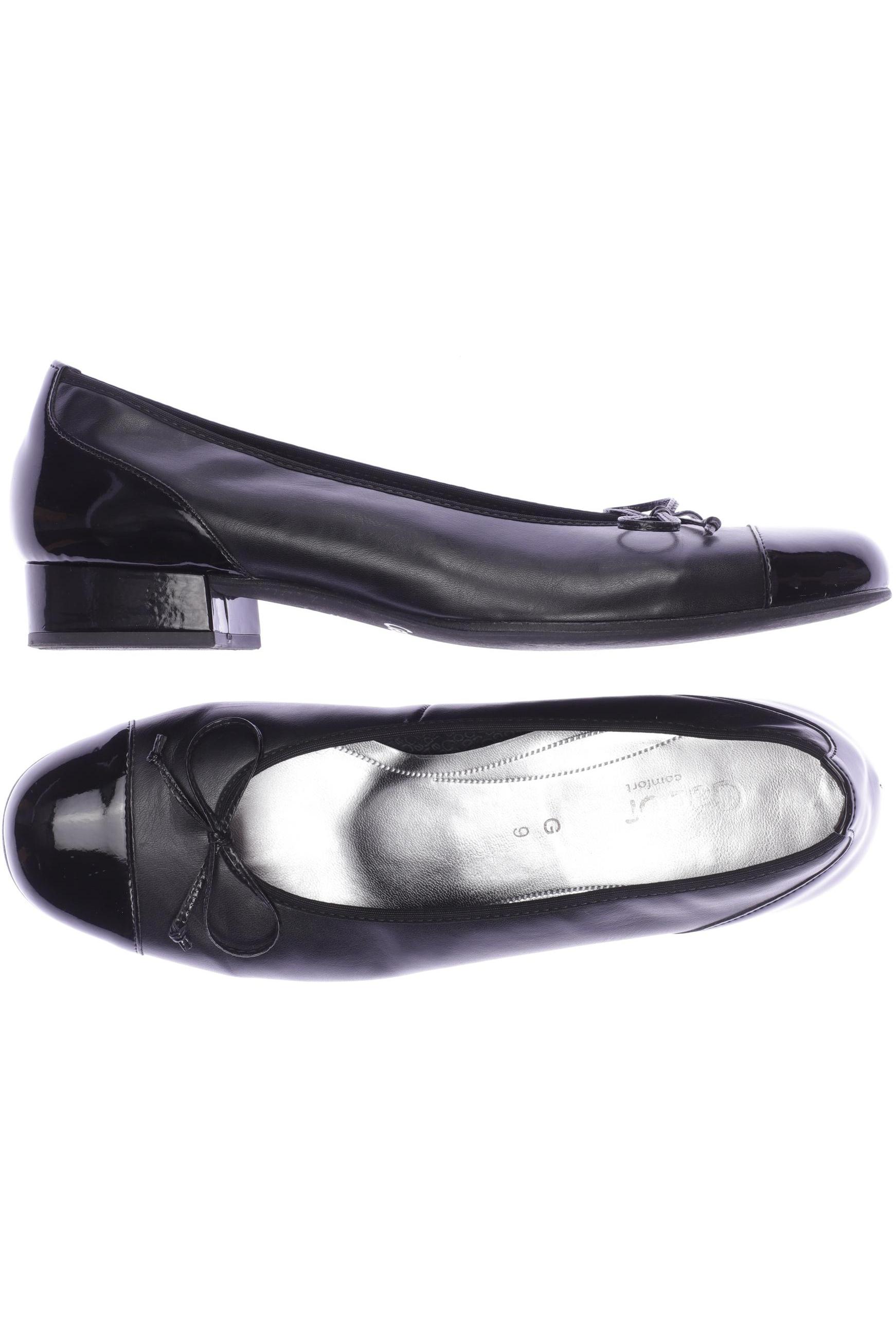 

Gabor Damen Ballerinas, schwarz, Gr. 9
