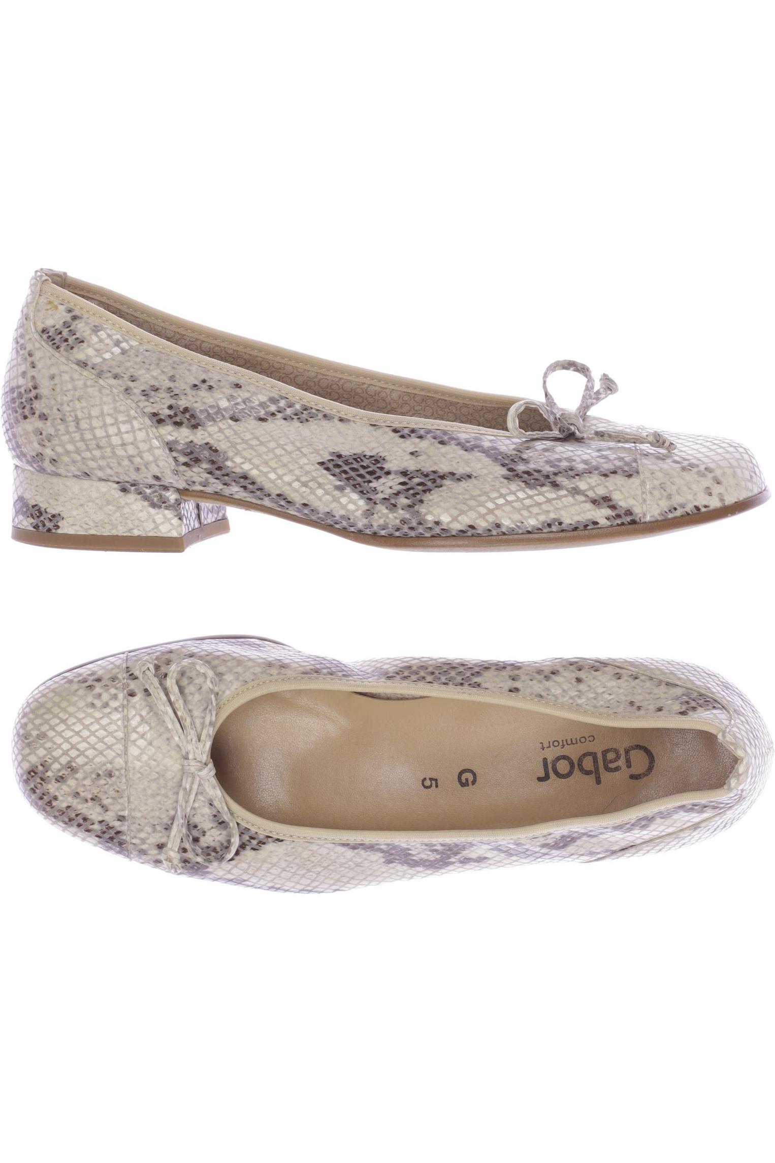 

Gabor Damen Ballerinas, beige, Gr. 5