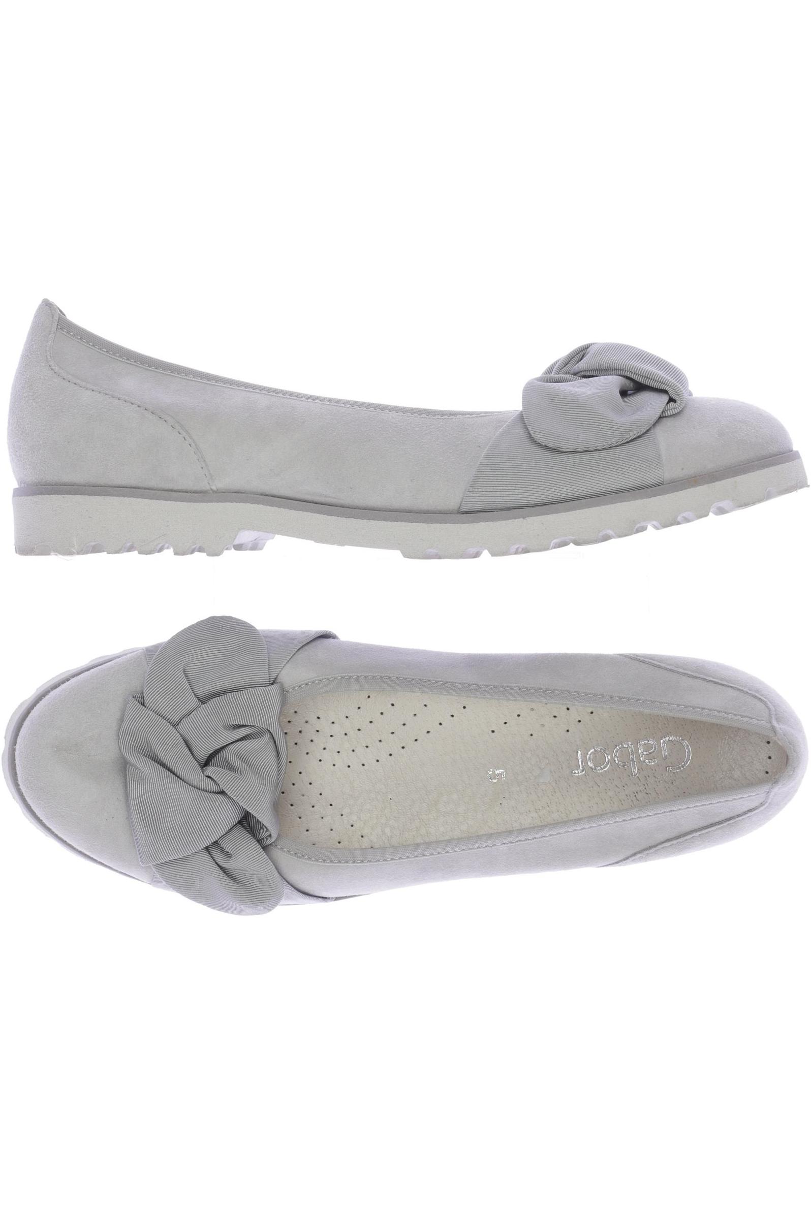 

Gabor Damen Ballerinas, grau, Gr. 5