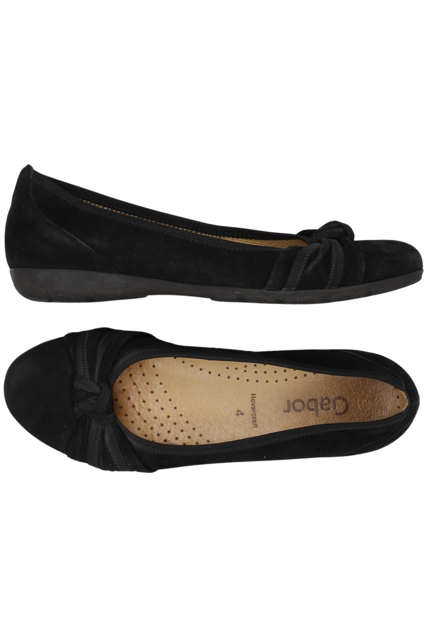 

Gabor Damen Ballerinas, schwarz, Gr. 4