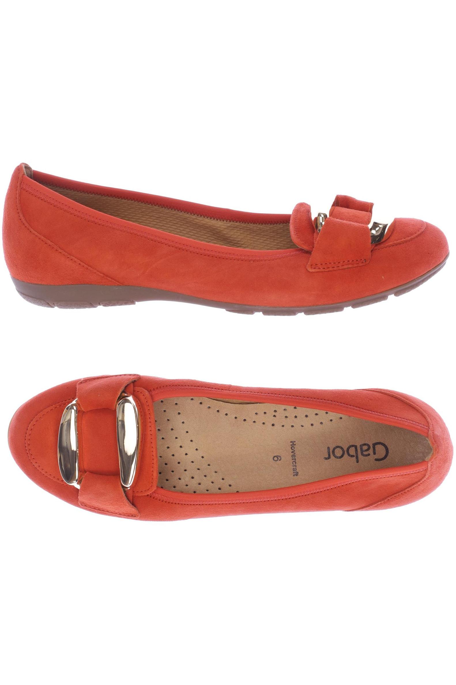

Gabor Damen Ballerinas, orange, Gr. 6