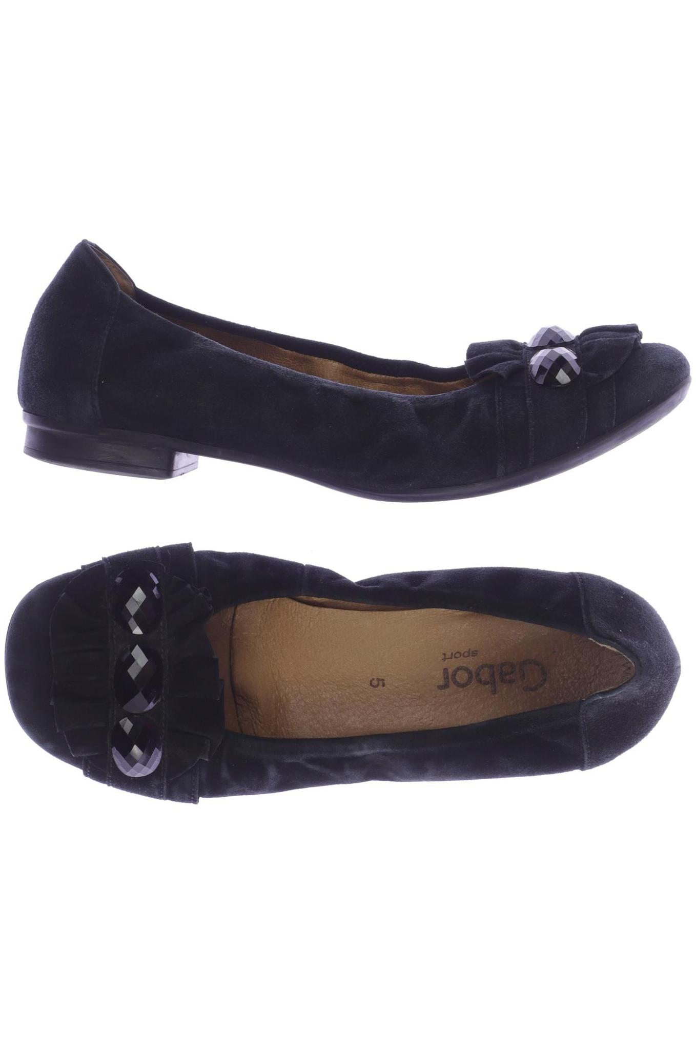 

Gabor Damen Ballerinas, schwarz