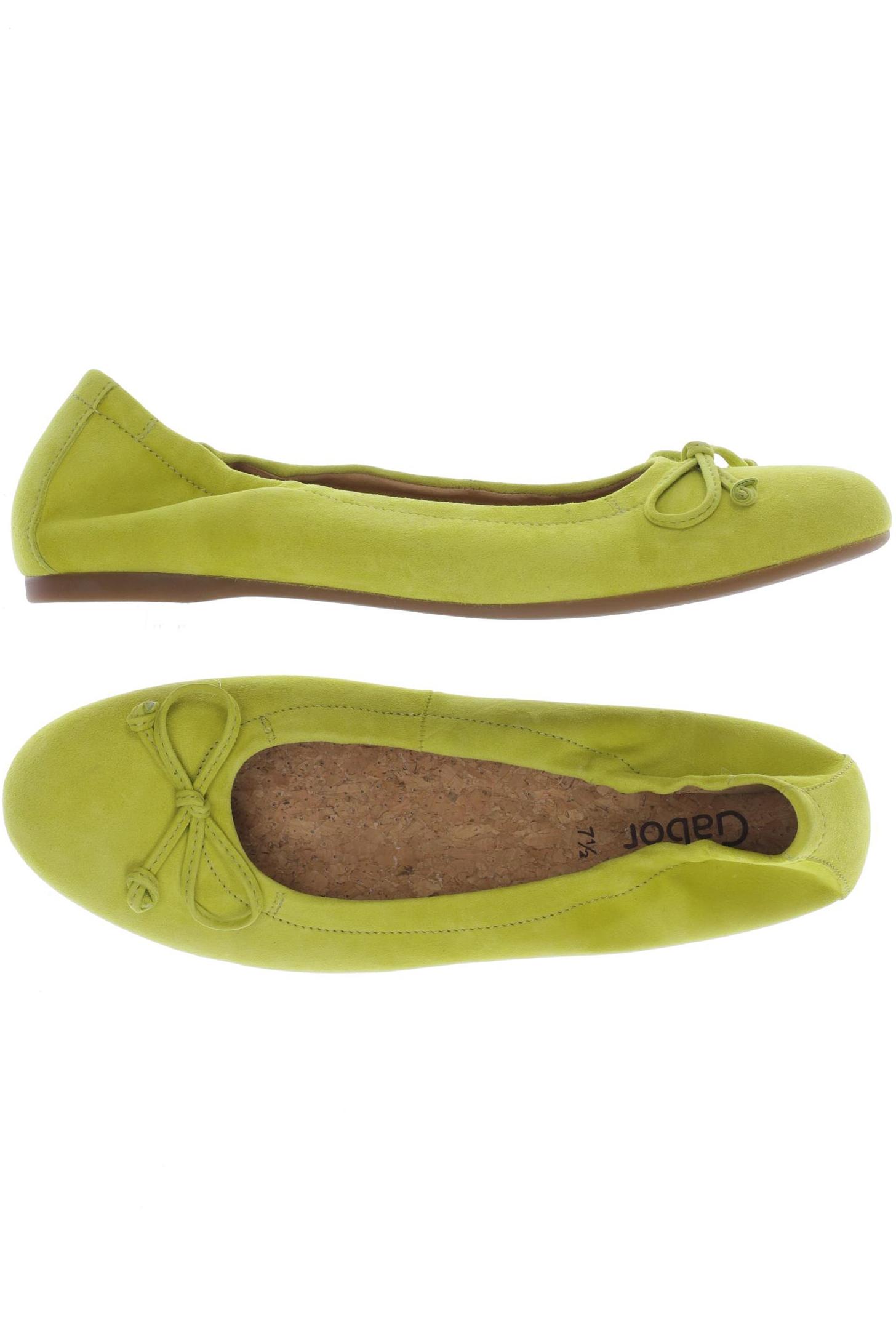

Gabor Damen Ballerinas, hellgrün, Gr. 7.5