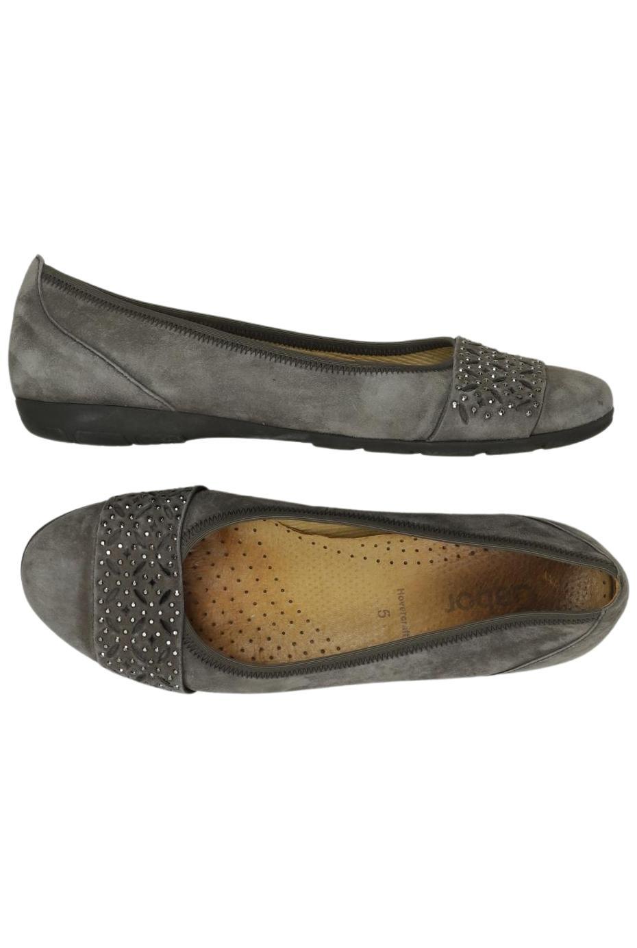 

Gabor Damen Ballerinas, grau, Gr. 5