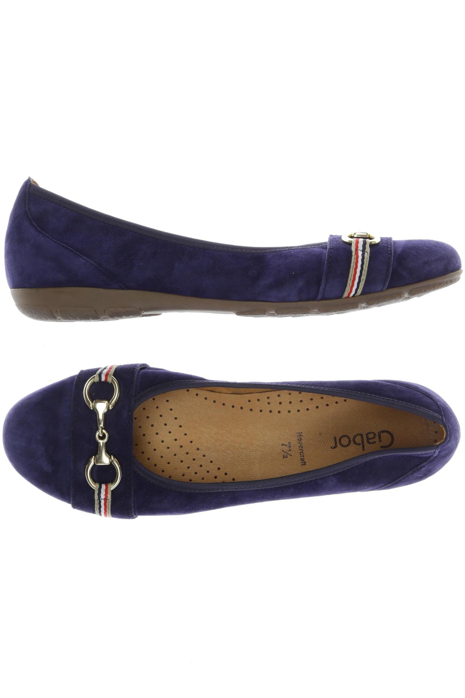 

Gabor Damen Ballerinas, marineblau, Gr. 7.5
