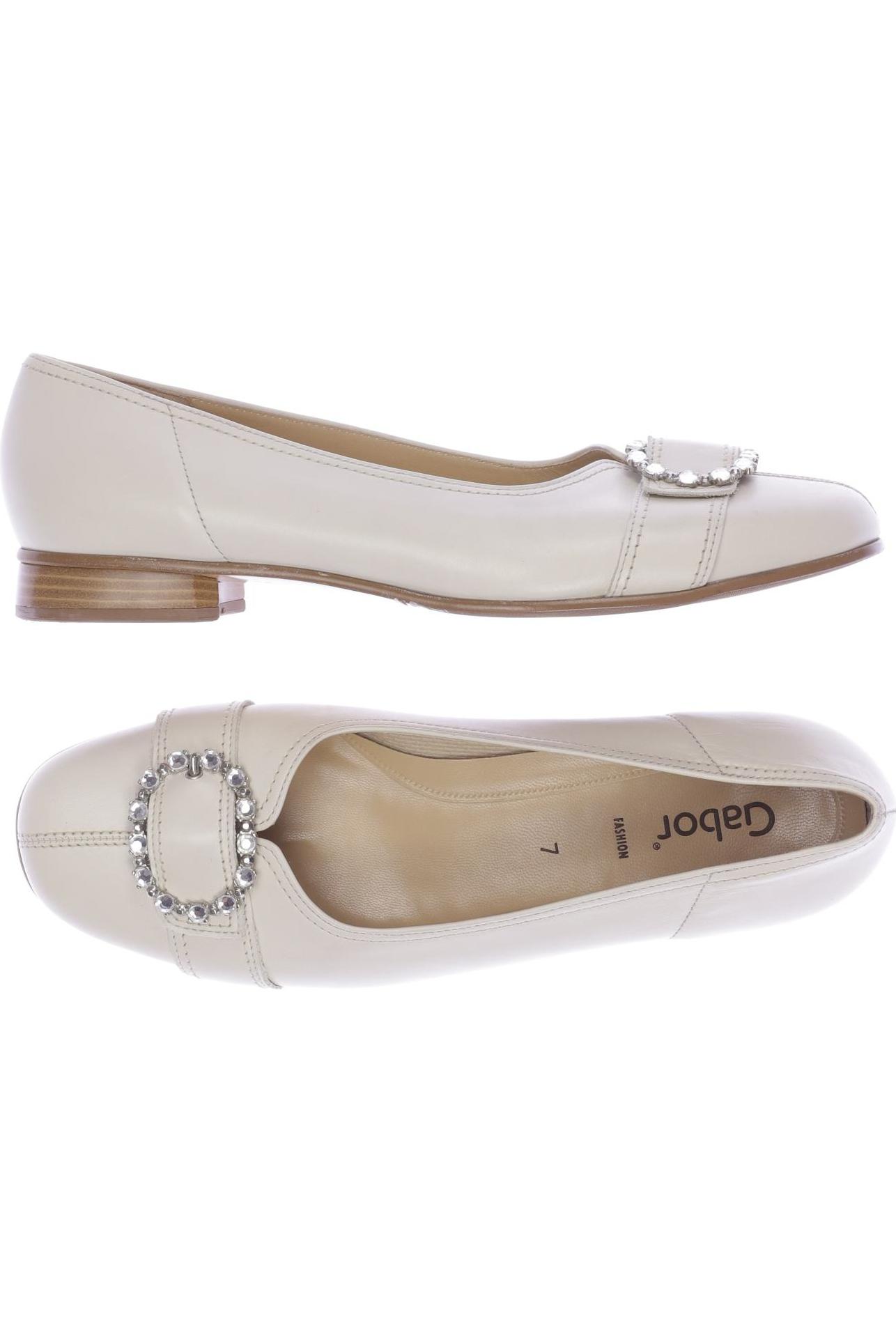 

Gabor Damen Ballerinas, beige, Gr. 7