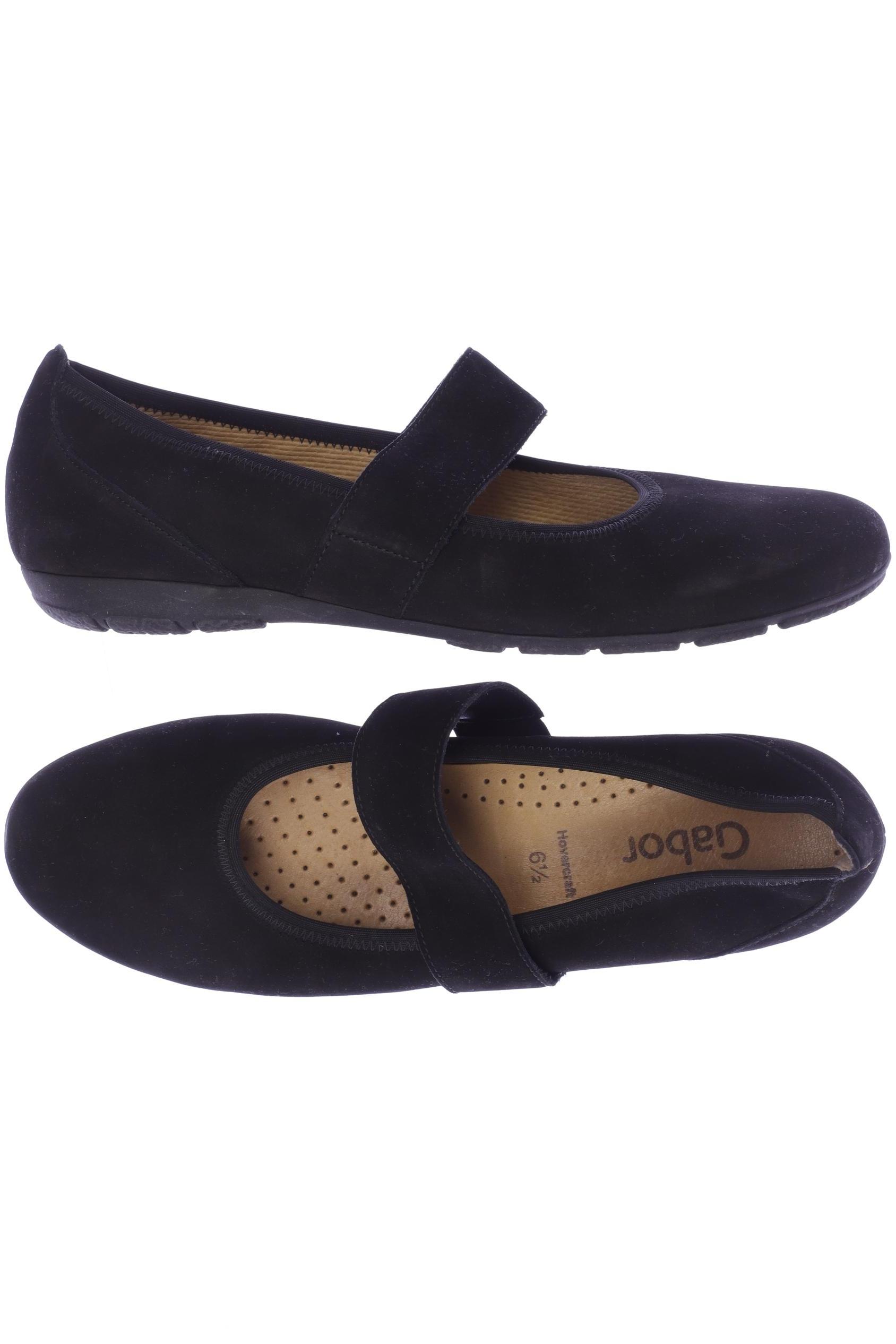 

Gabor Damen Ballerinas, schwarz, Gr. 6.5