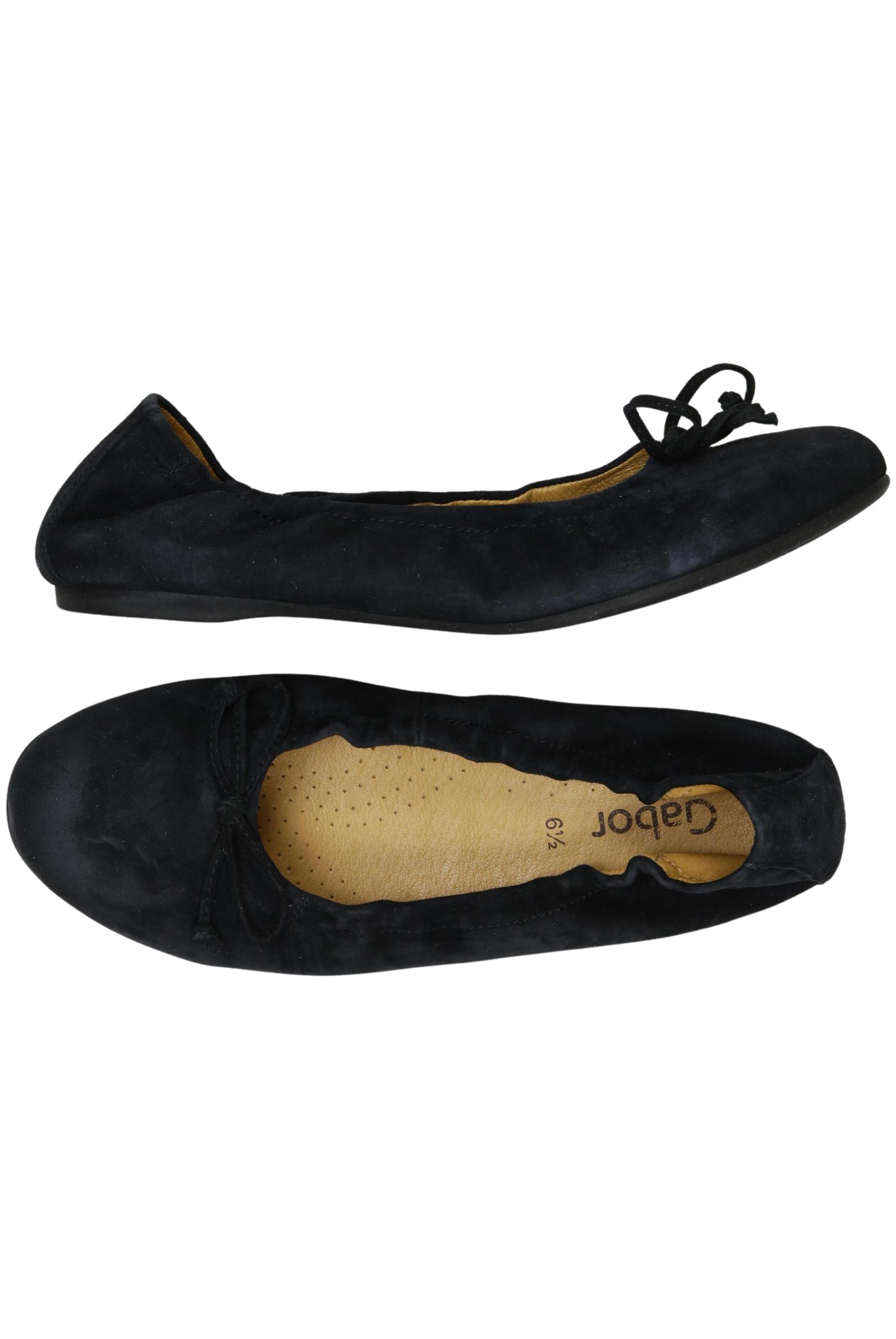 

Gabor Damen Ballerinas, schwarz, Gr. 6.5