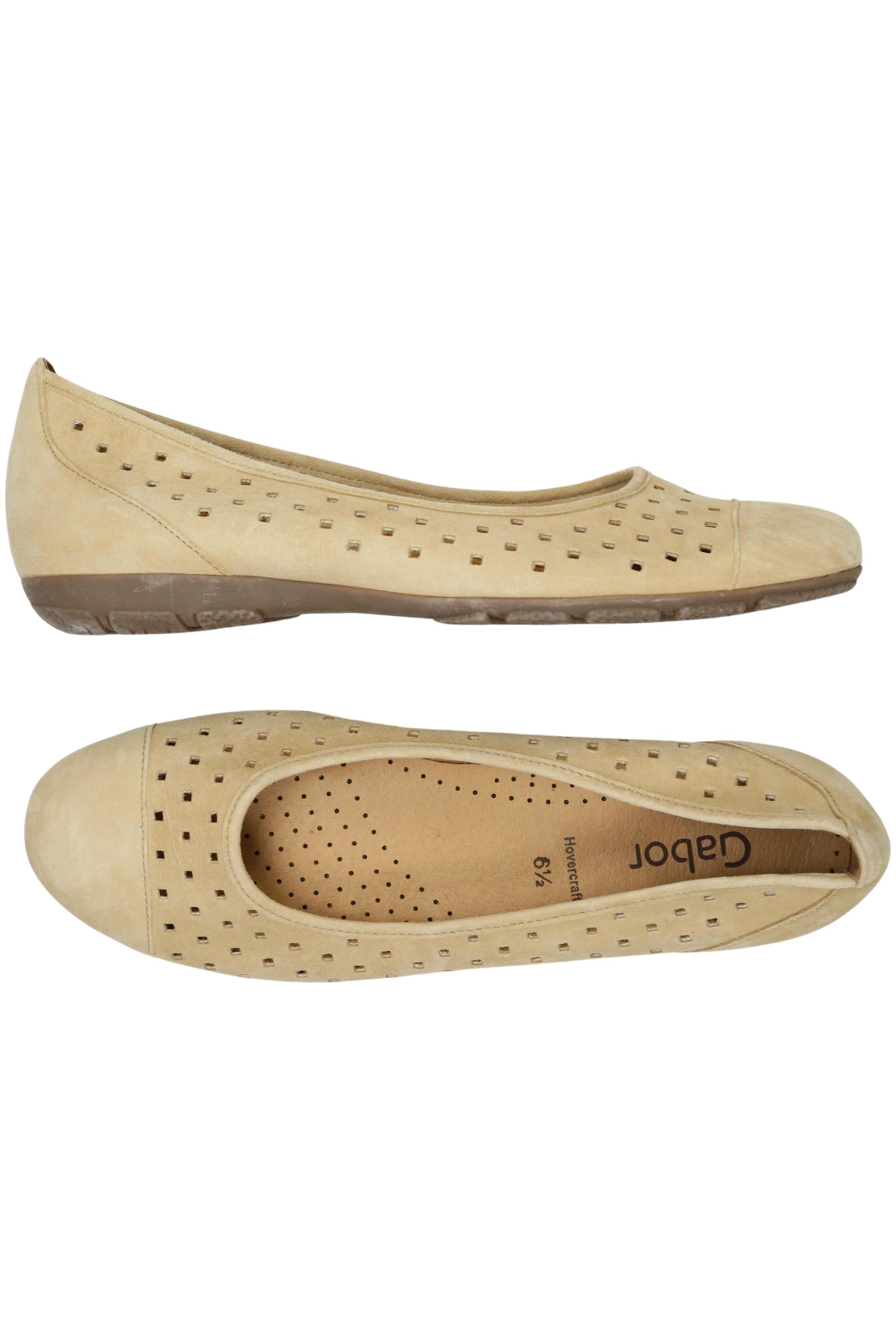 

Gabor Damen Ballerinas, beige, Gr. 6.5