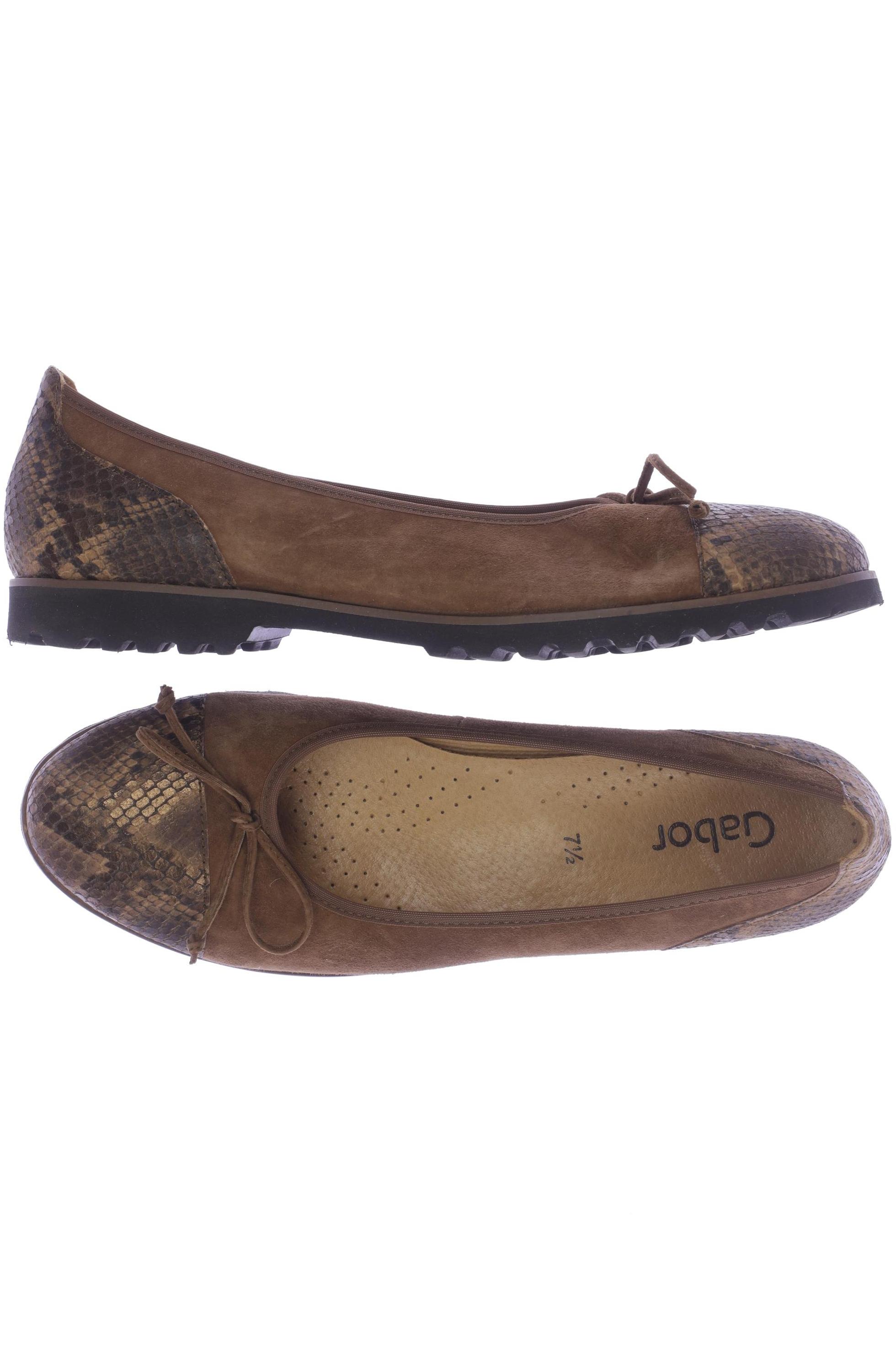 

Gabor Damen Ballerinas, braun, Gr. 7.5