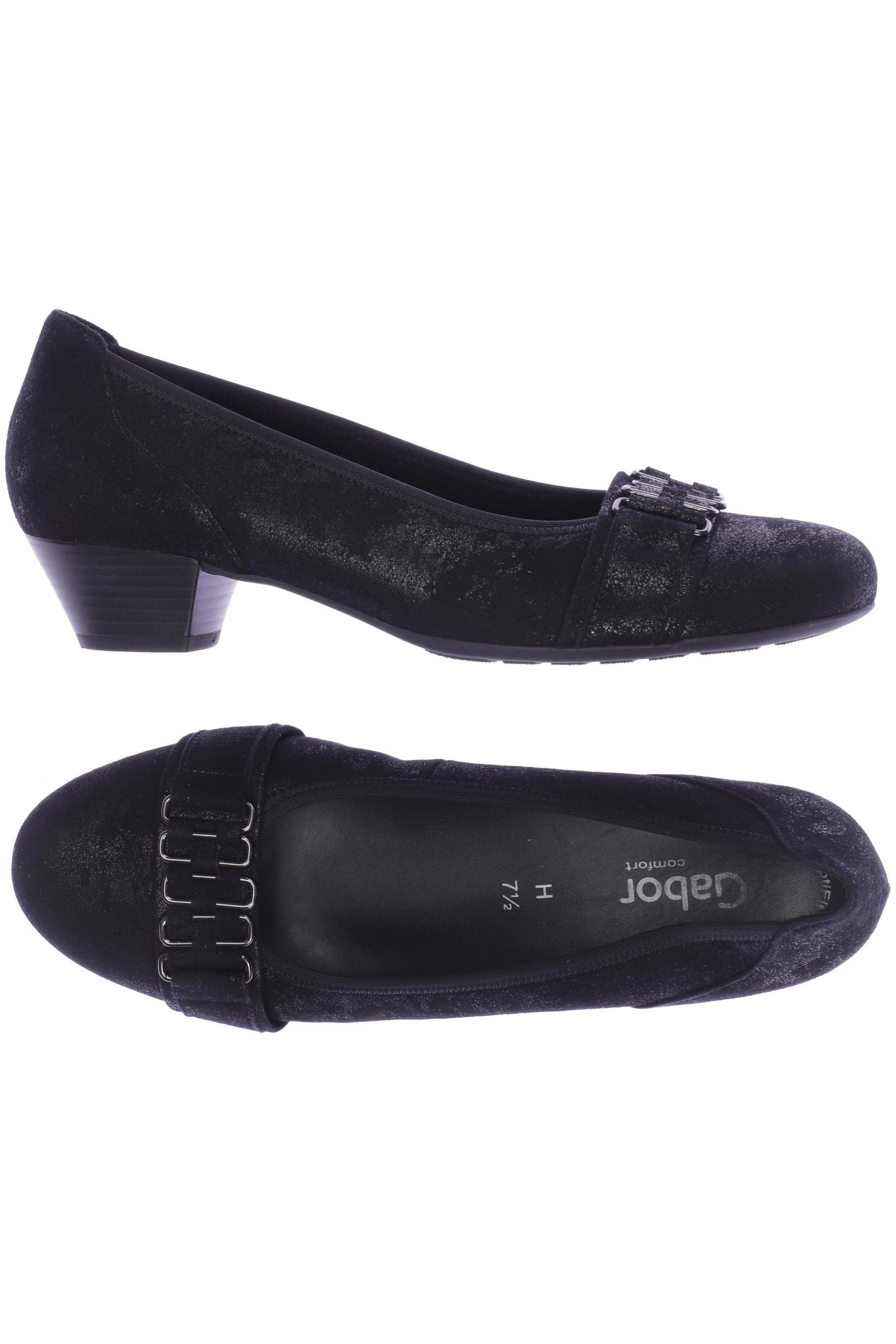 

Gabor Damen Ballerinas, schwarz, Gr. 7.5