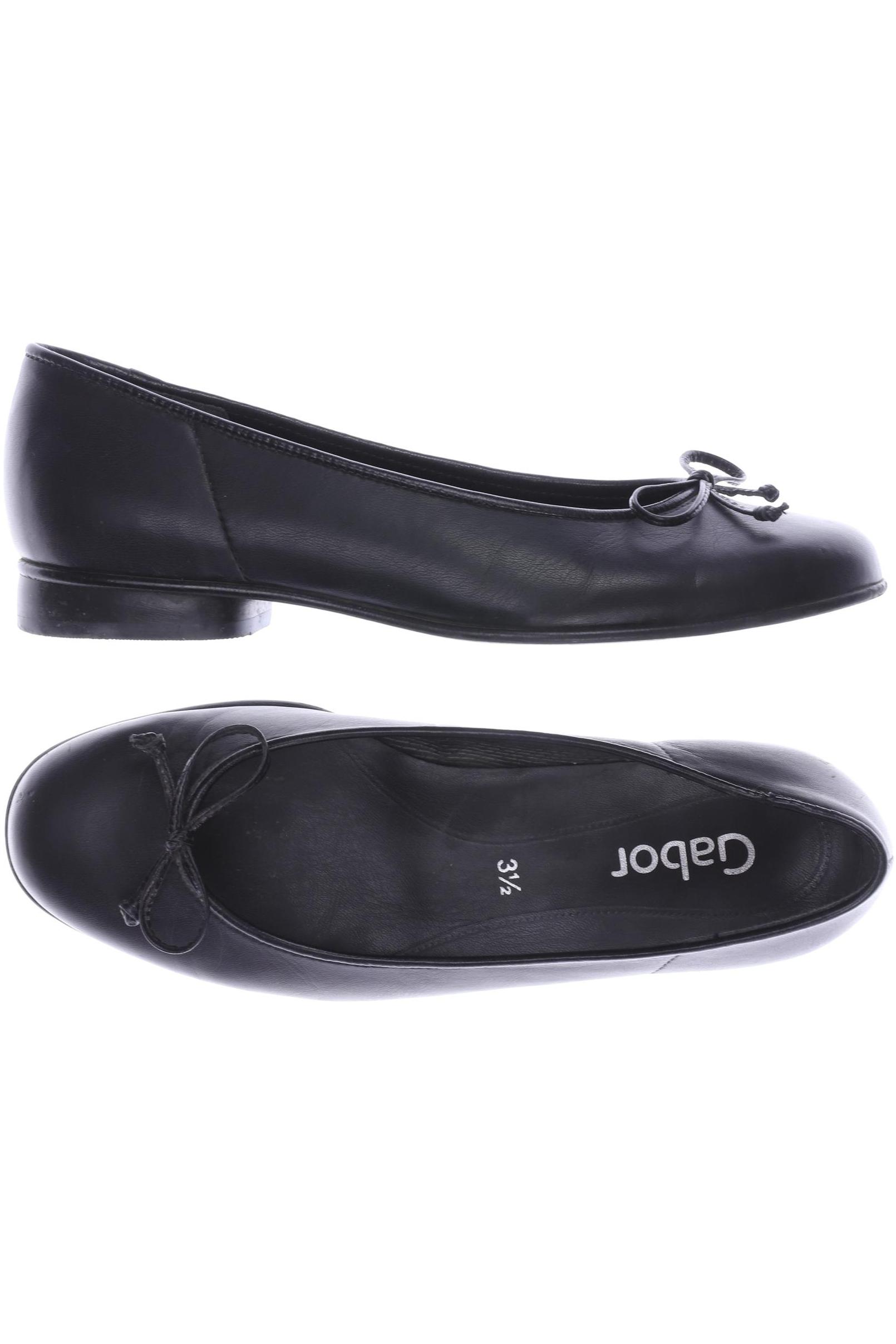 

Gabor Damen Ballerinas, schwarz, Gr. 3.5