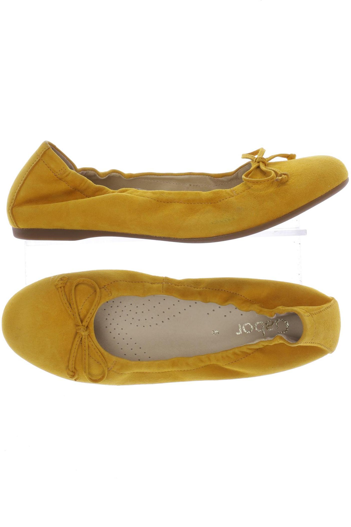 

Gabor Damen Ballerinas, gelb, Gr. 5