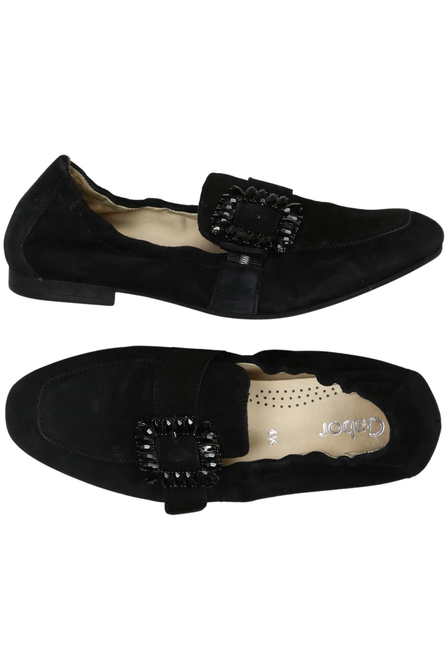 

Gabor Damen Ballerinas, schwarz, Gr. 4.5