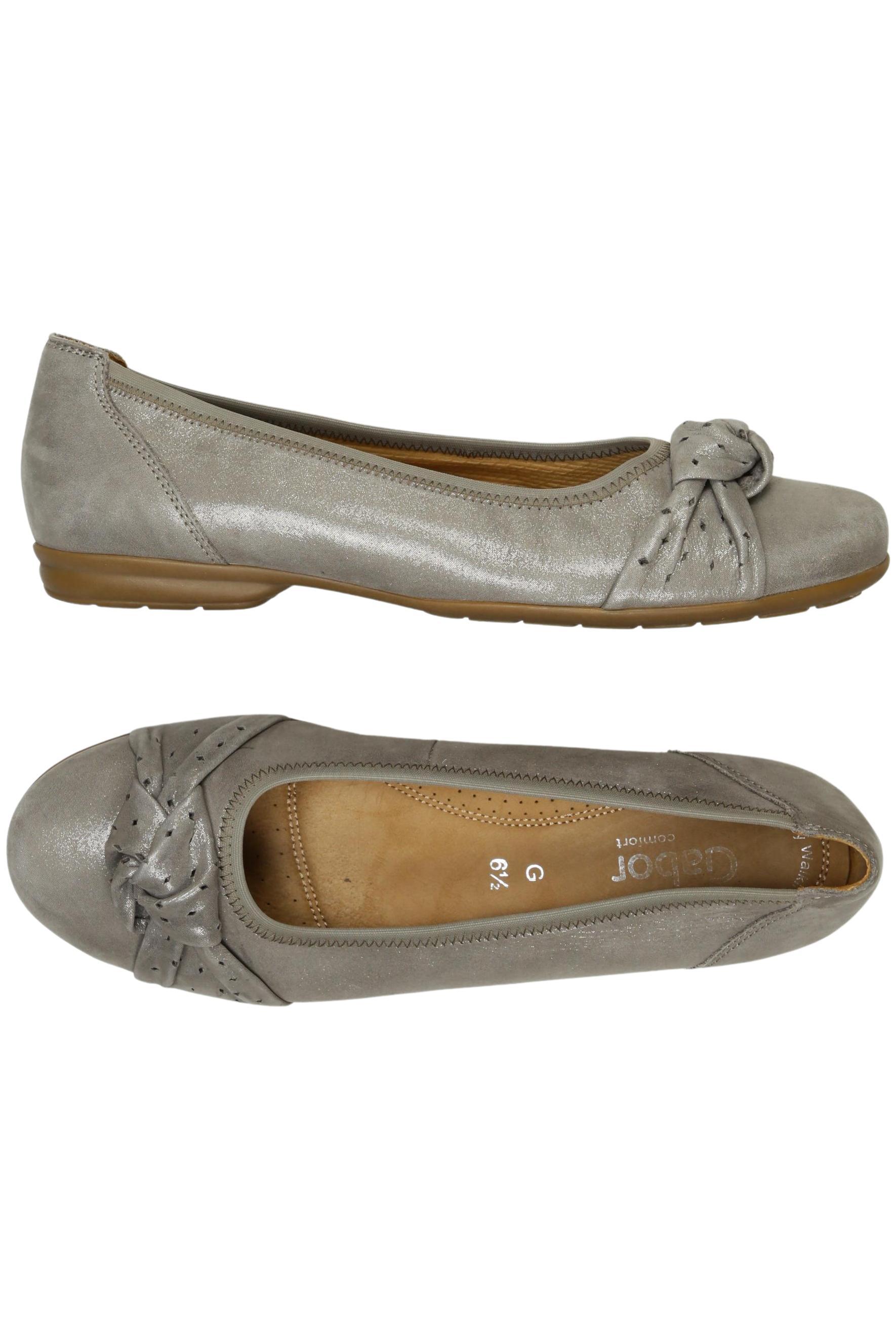 

Gabor Damen Ballerinas, grau, Gr. 6.5