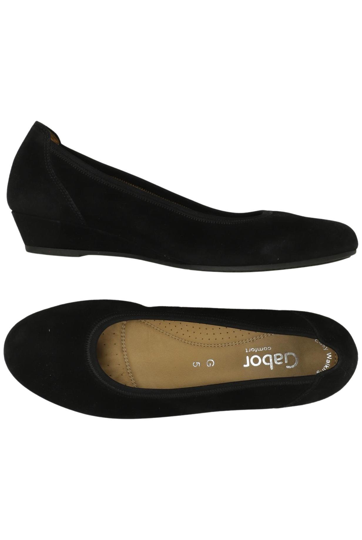

Gabor Damen Ballerinas, schwarz, Gr. 5