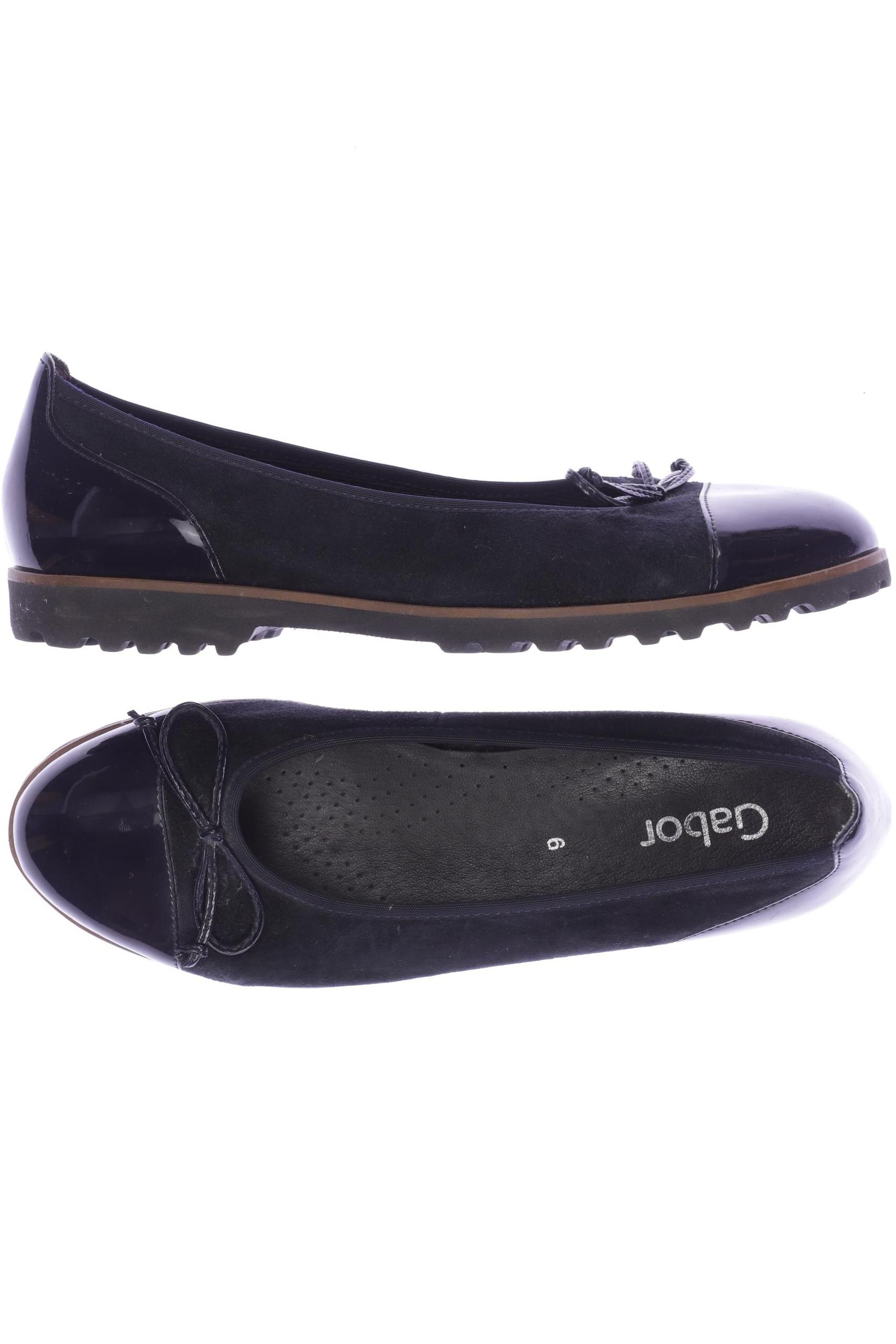 

Gabor Damen Ballerinas, marineblau, Gr. 6