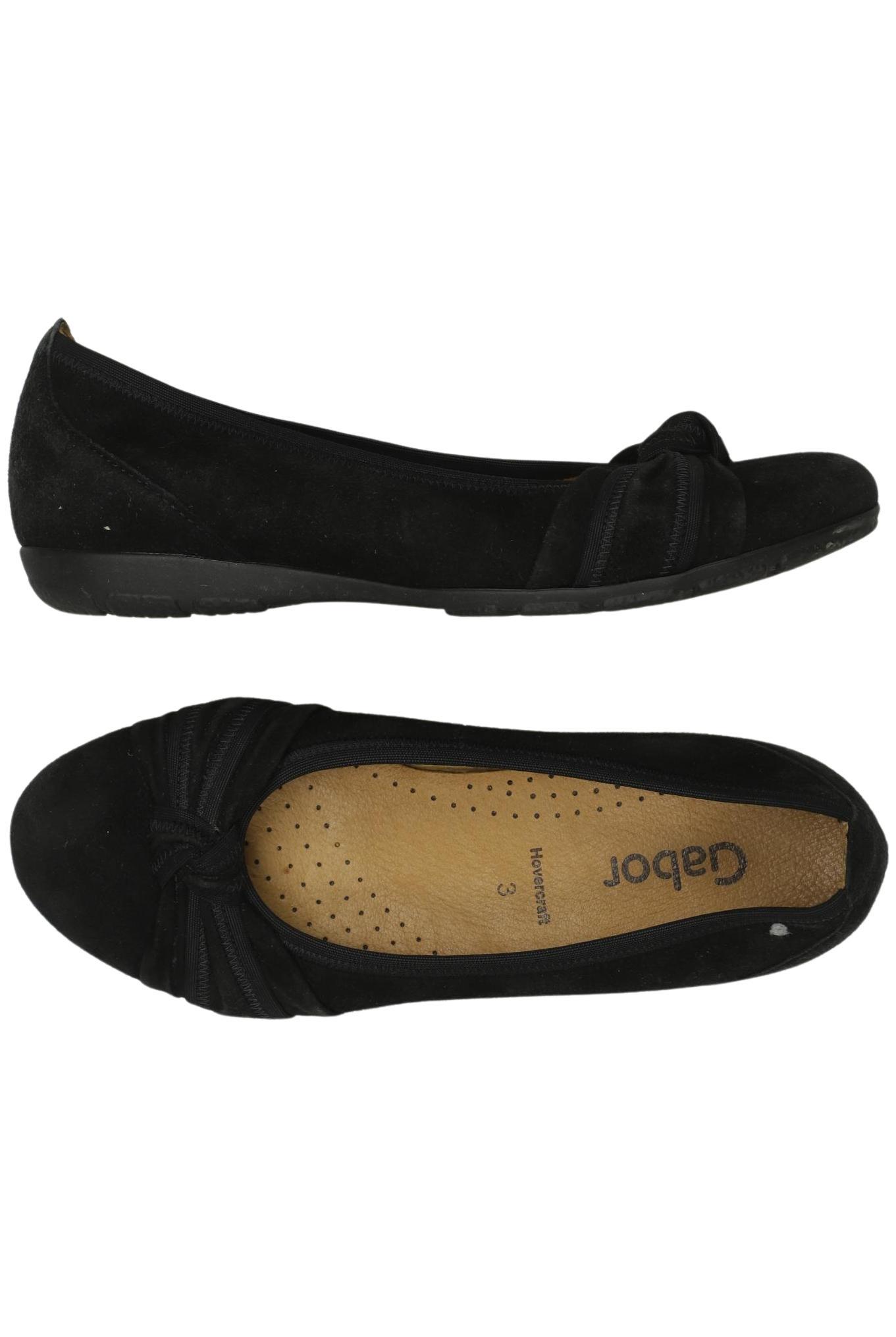 

Gabor Damen Ballerinas, schwarz, Gr. 3
