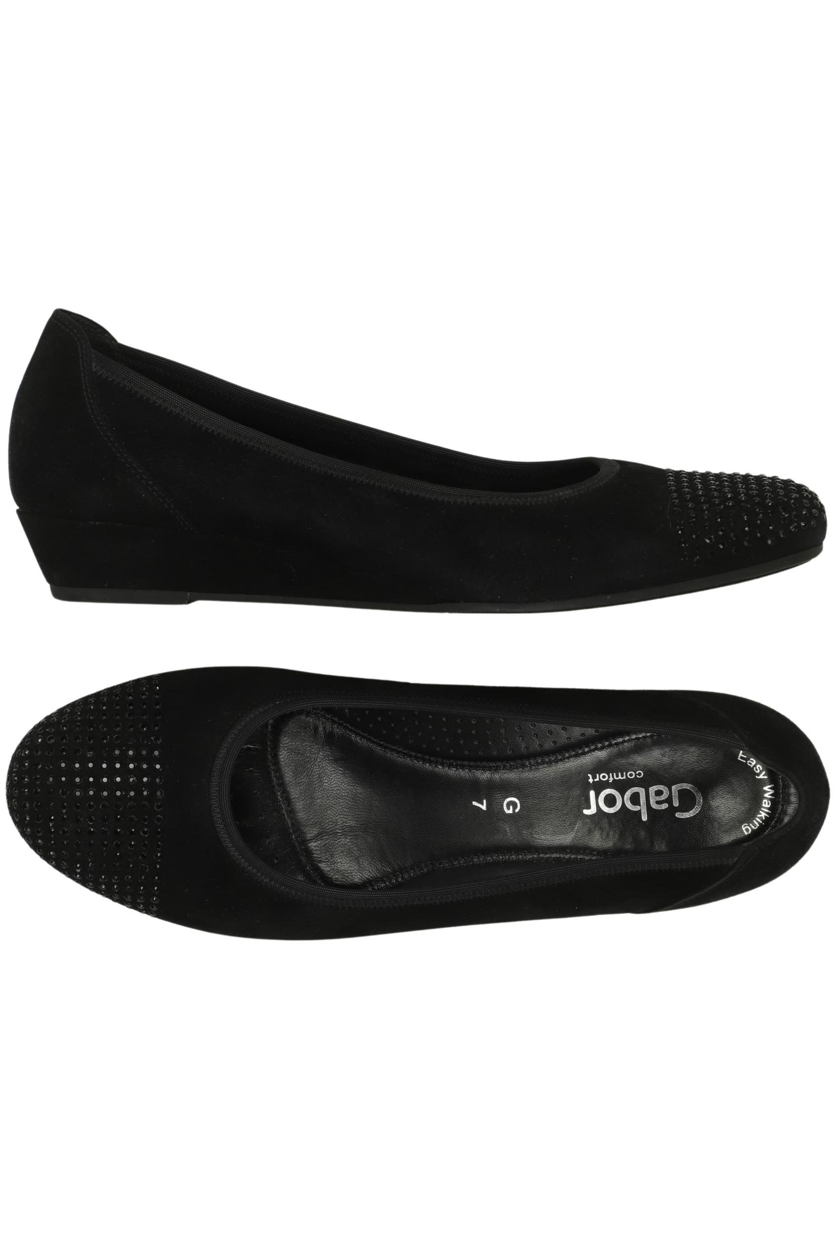

Gabor Damen Ballerinas, schwarz, Gr. 7