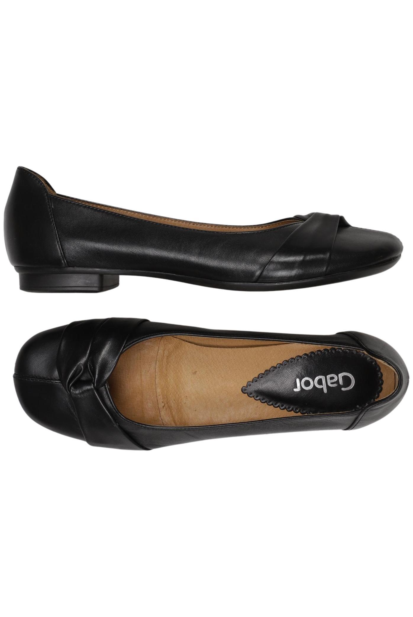 

Gabor Damen Ballerinas, schwarz, Gr. 5.5