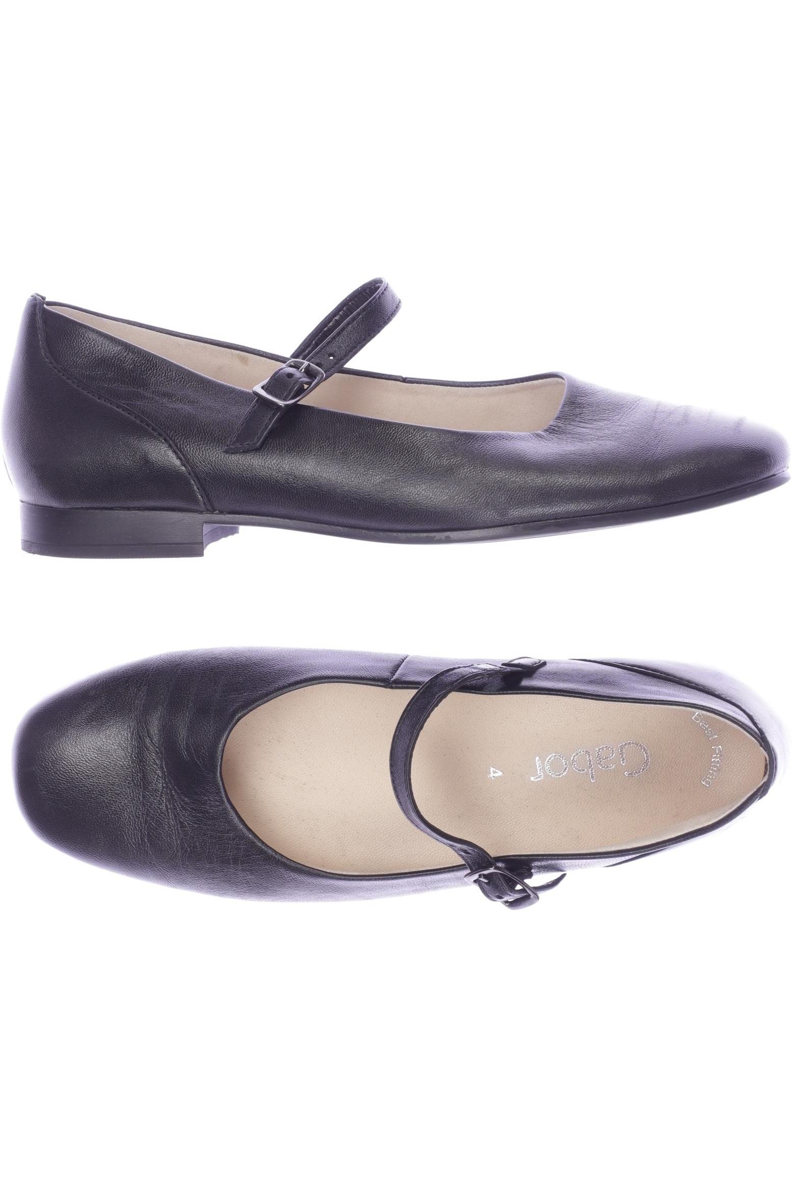 

Gabor Damen Ballerinas, schwarz, Gr. 4