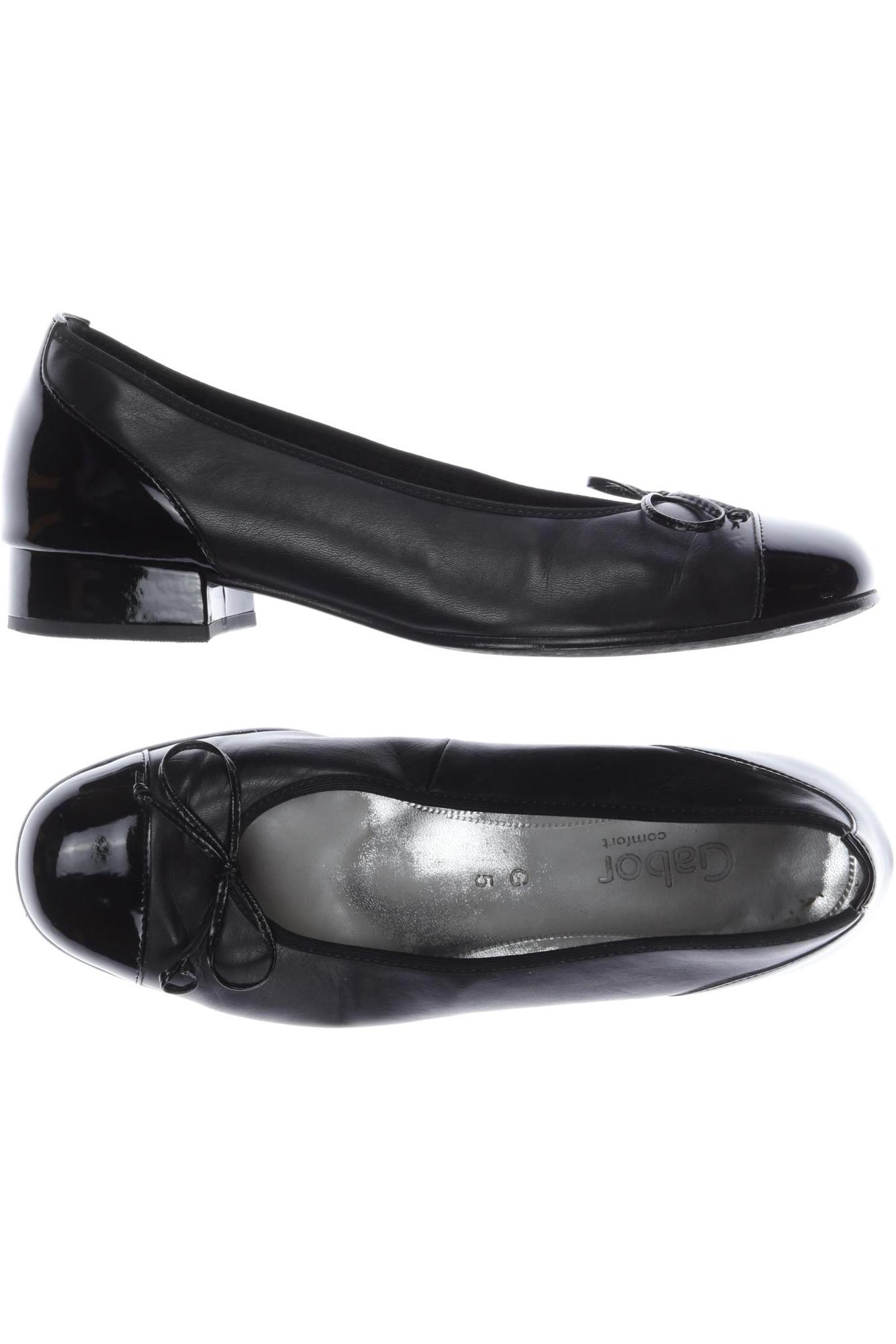 

Gabor Damen Ballerinas, schwarz, Gr. 5
