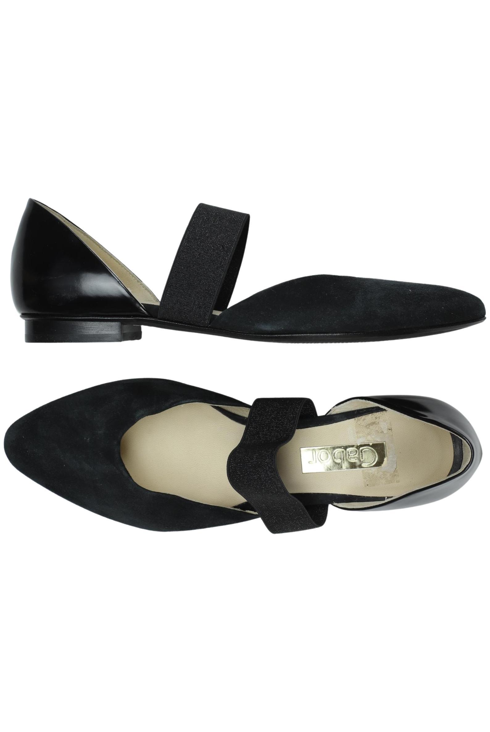 

Gabor Damen Ballerinas, schwarz, Gr. 6